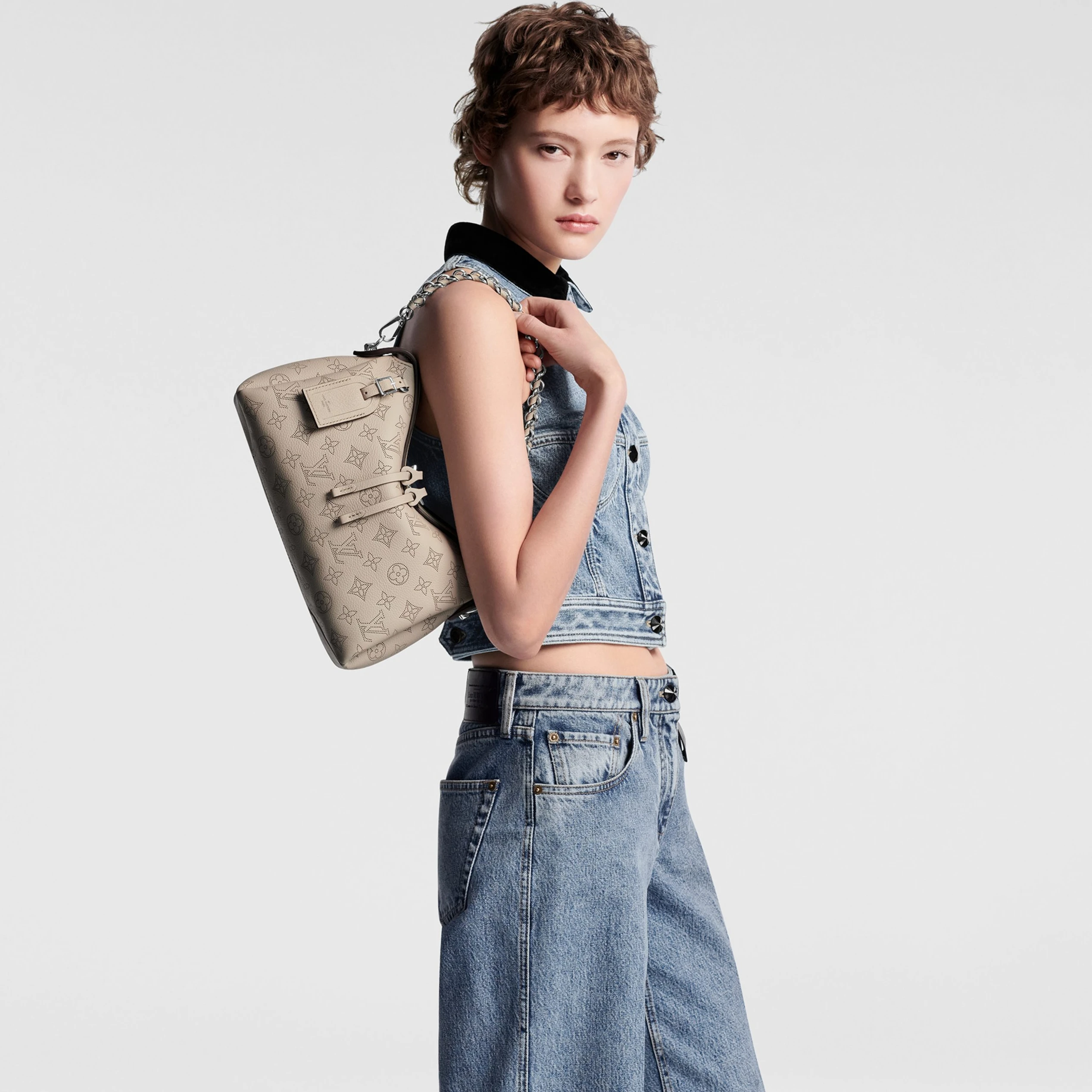 Mythick.ru Louis Vuitton M24255 Hand It All PM Galet Gray