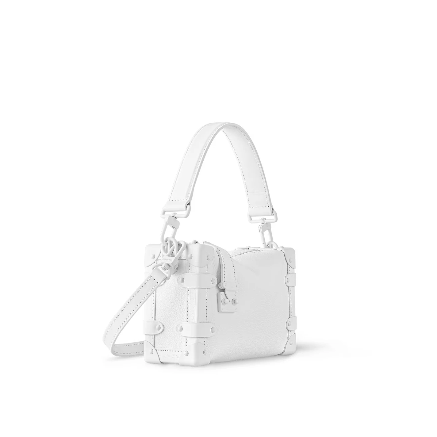 Replica bag Louis Vuitton M24304 Side Trunk PM Optical White