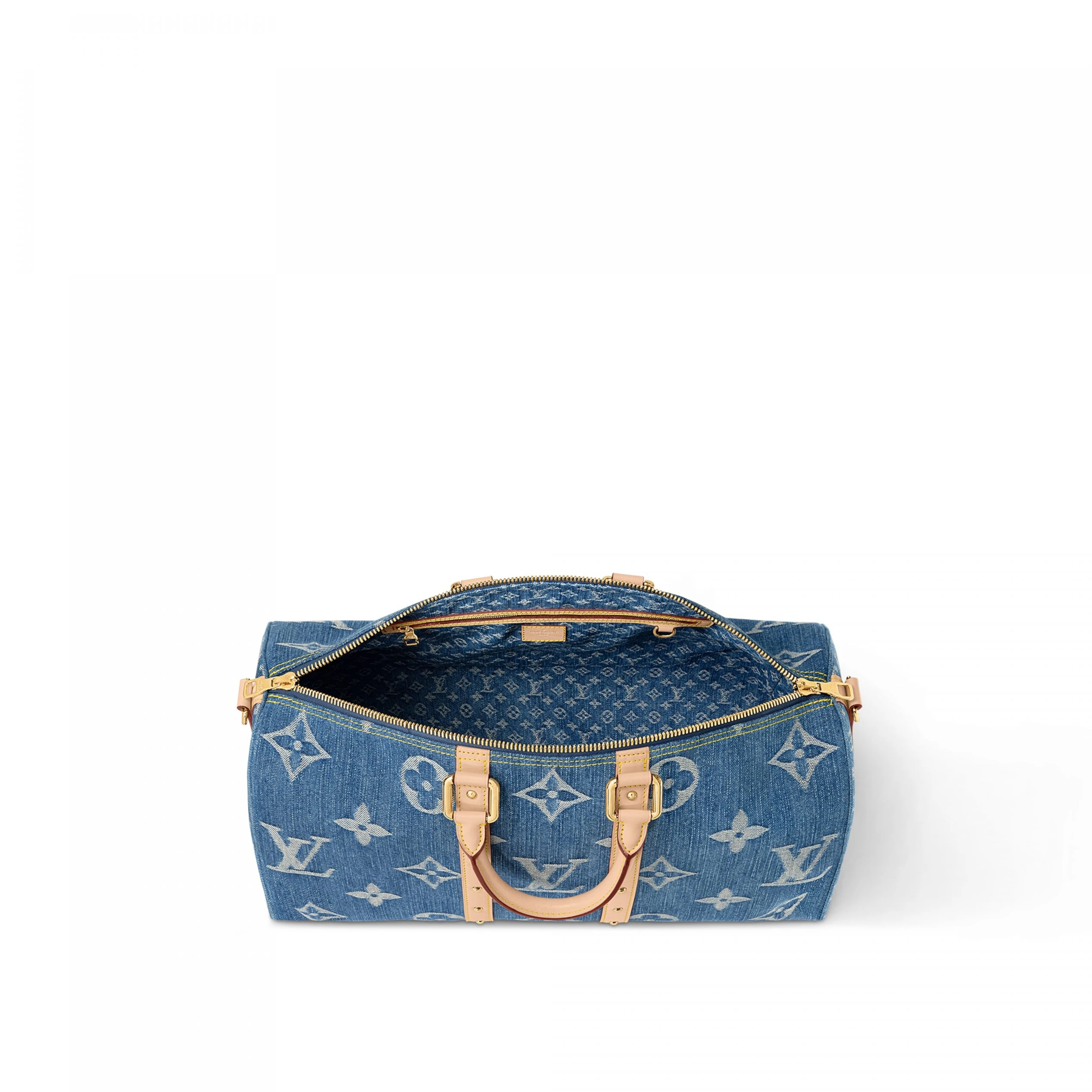 Top lv Louis Vuitton M24315 Keepall Bandoulière 45 Denim Blue