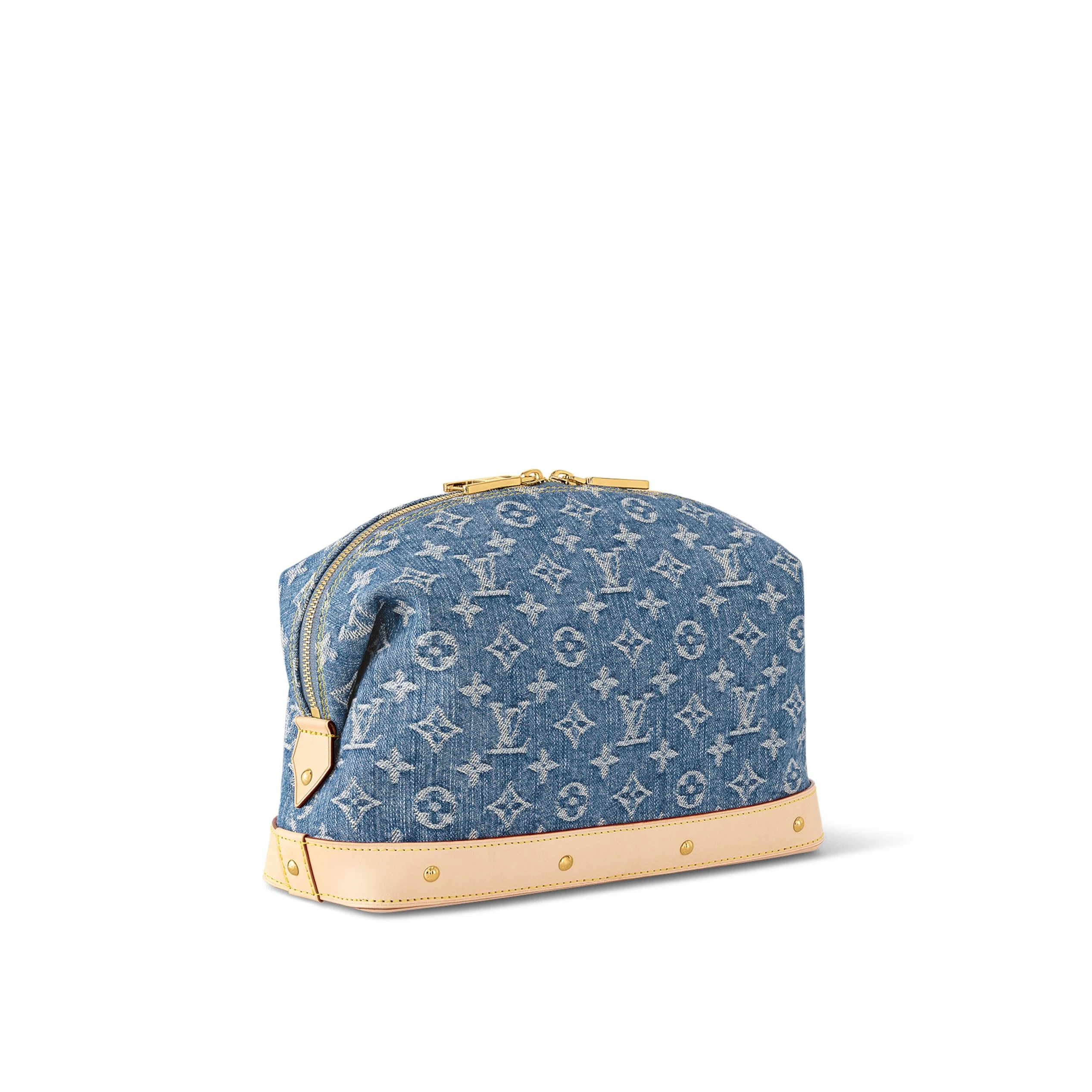 Replica bags lv Louis Vuitton M24317 Pochette Cosmétique GM Denim Blue