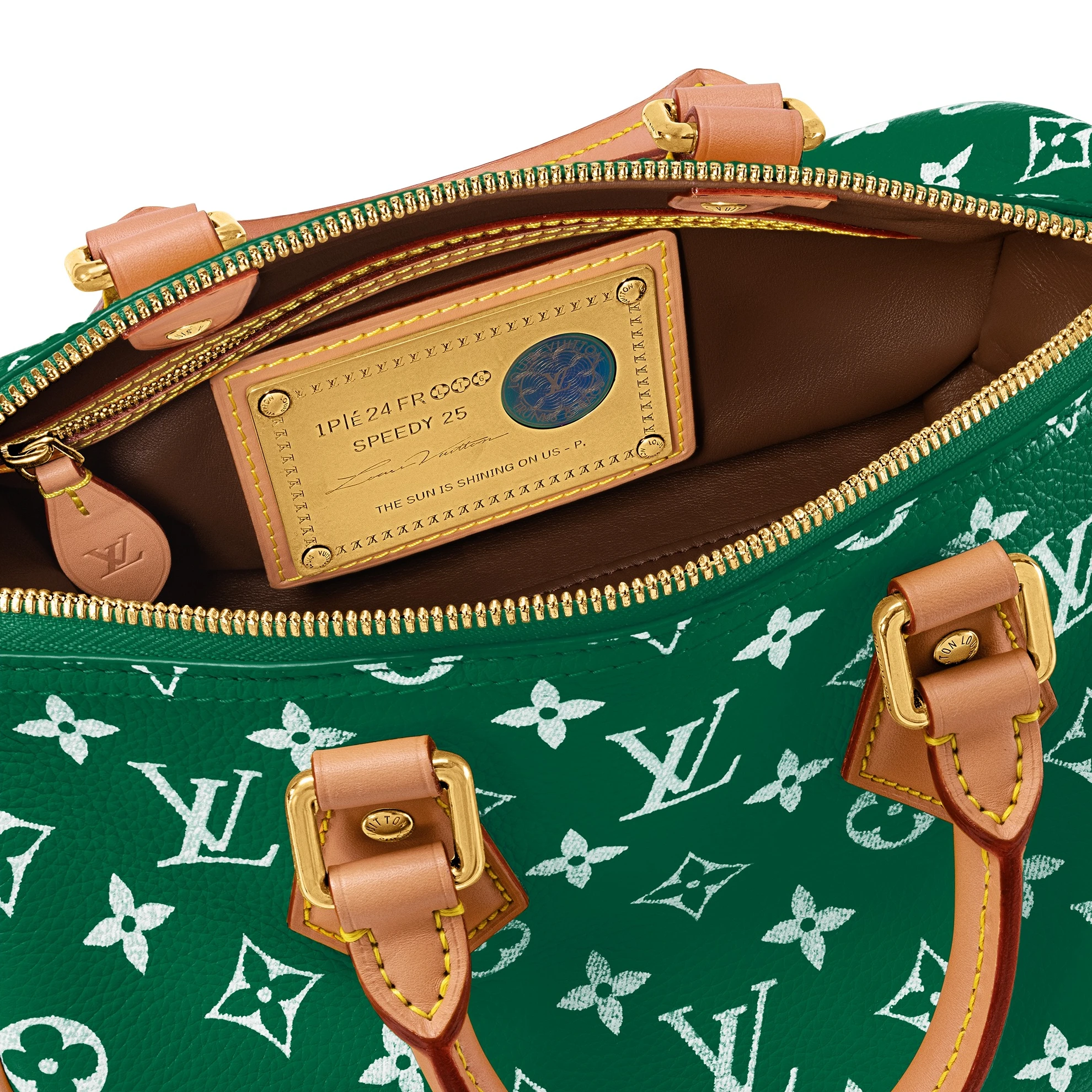 Replica bag Louis Vuitton M24423 Speedy P9 Bandoulière 25 Green