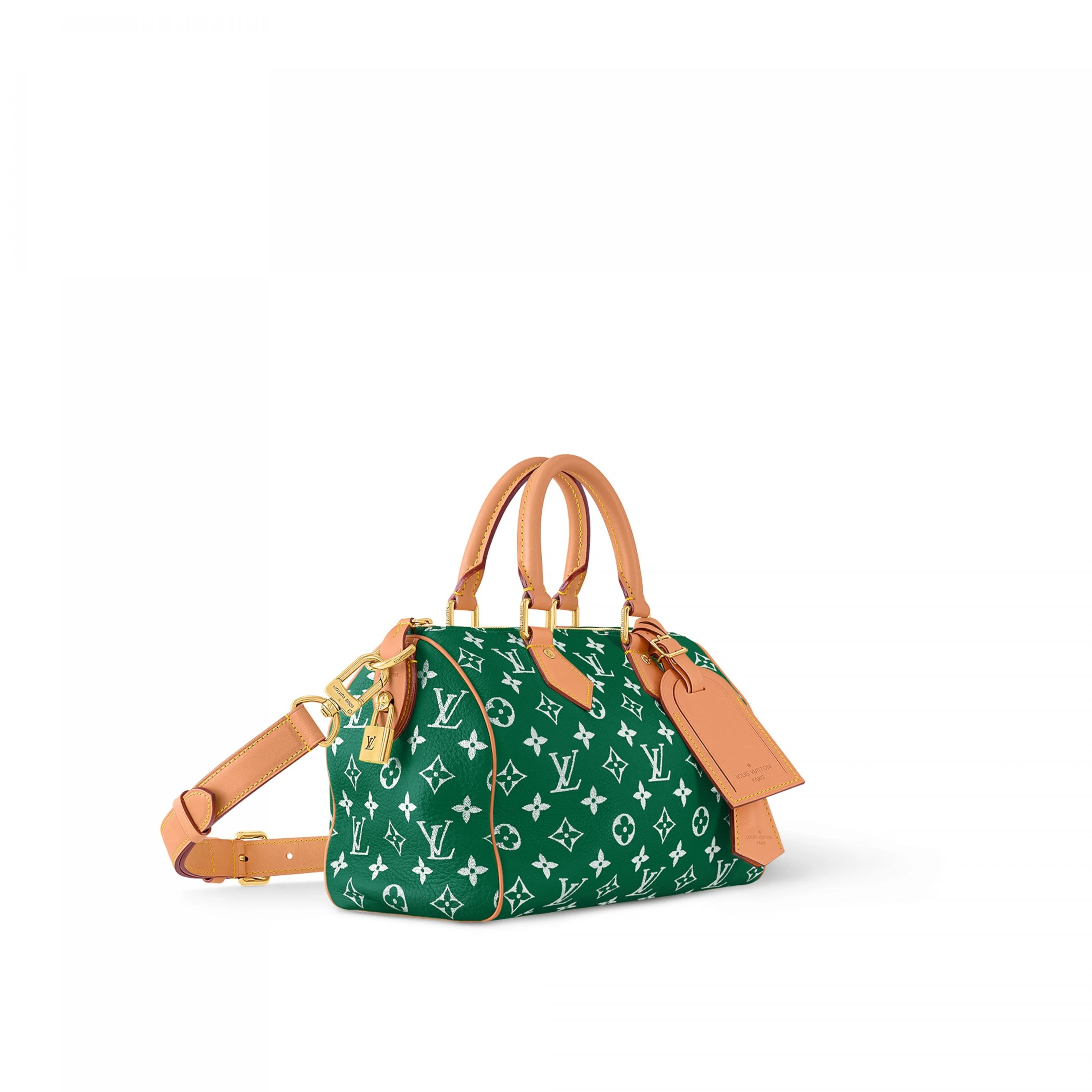 Replica bag Louis Vuitton M24423 Speedy P9 Bandoulière 25 Green