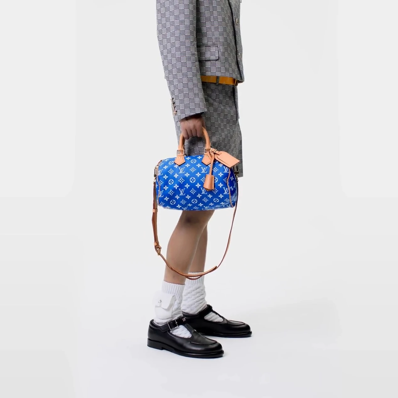 Louis vuitton locations Louis Vuitton M24424 Speedy P9 Bandoulière 25 Blue