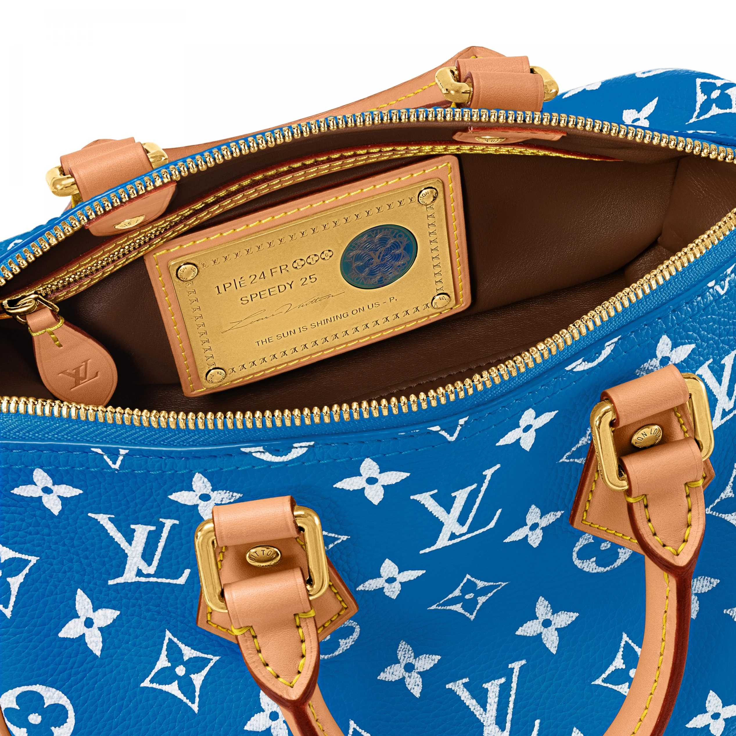 Louis vuitton locations Louis Vuitton M24424 Speedy P9 Bandoulière 25 Blue