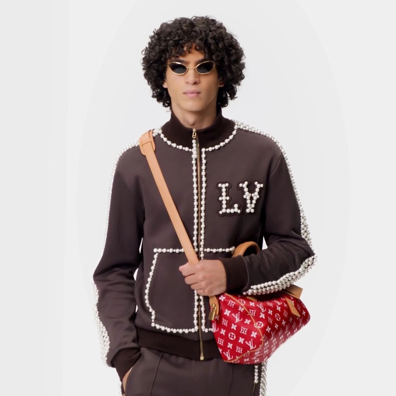 Replica bags lv Louis Vuitton M24425 Speedy P9 Bandoulière 25 Red