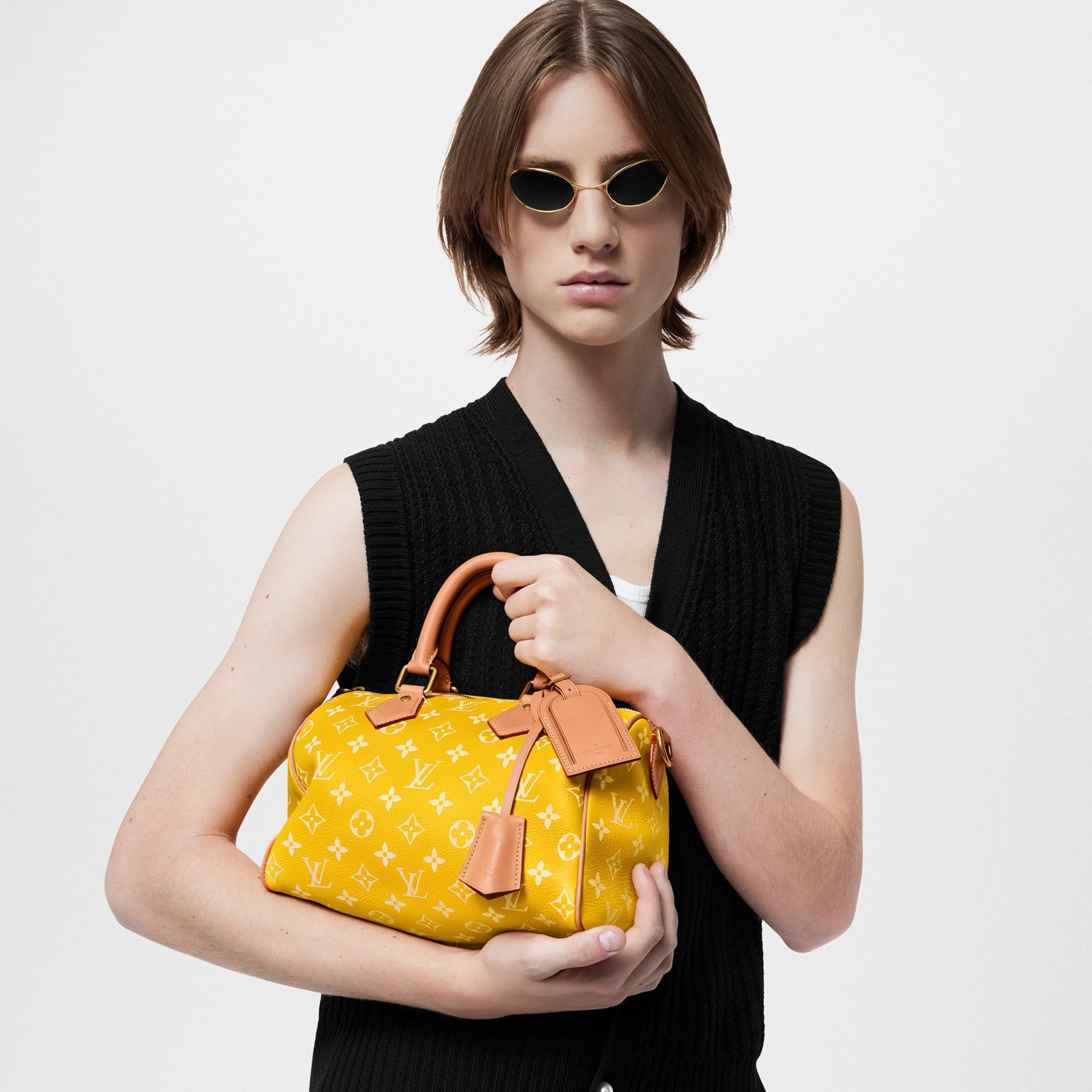 Louis vuitton locations Louis Vuitton M24426 Speedy P9 Bandoulière 25 Yellow
