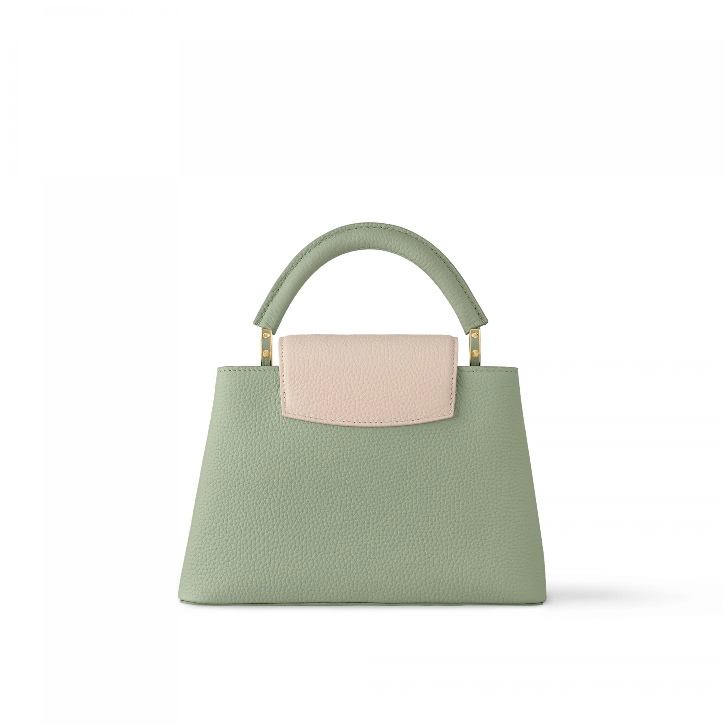 Top lv Louis Vuitton M24471 Capucines BB Jade Green