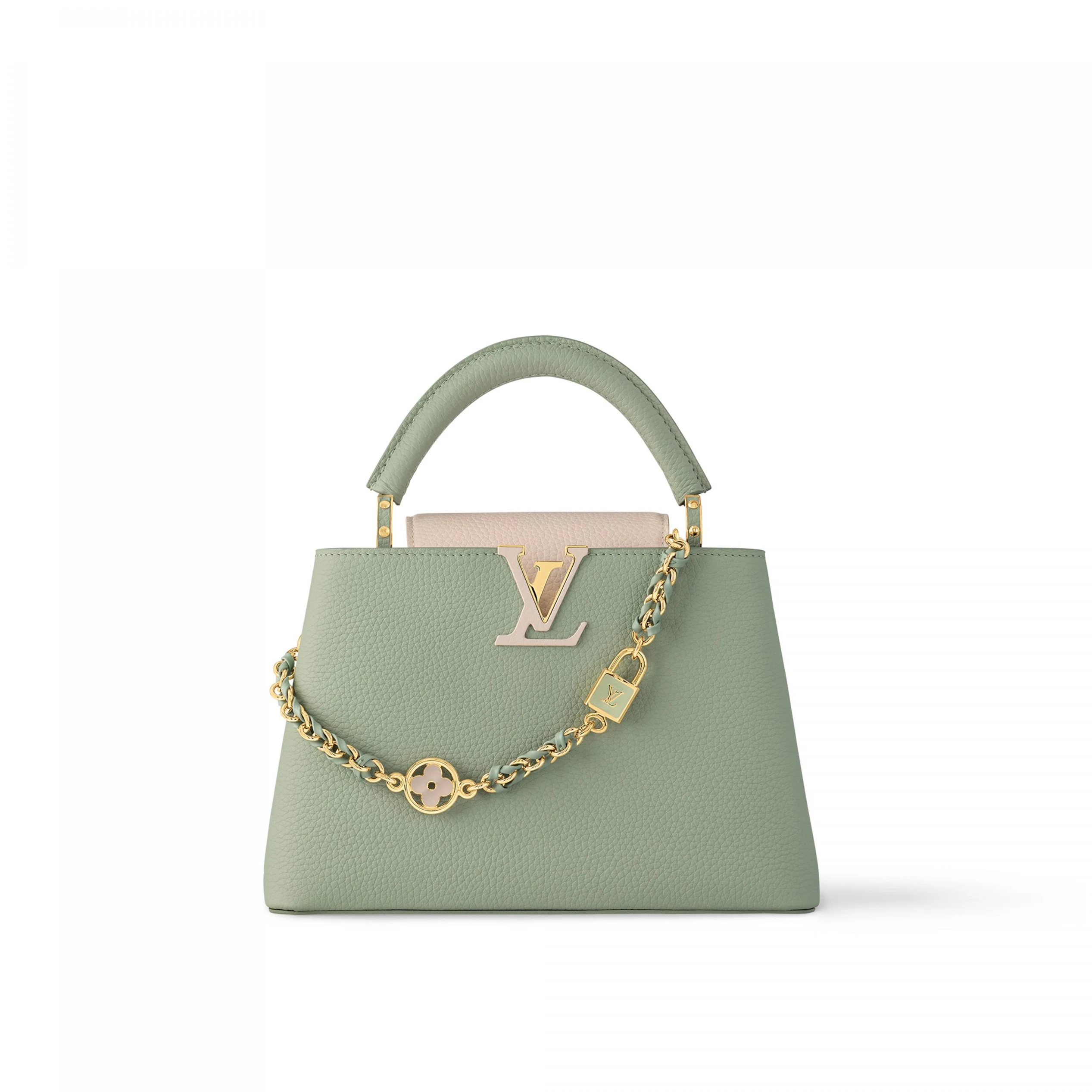 Louis Vuitton M24471 Capucines BB Jade Green