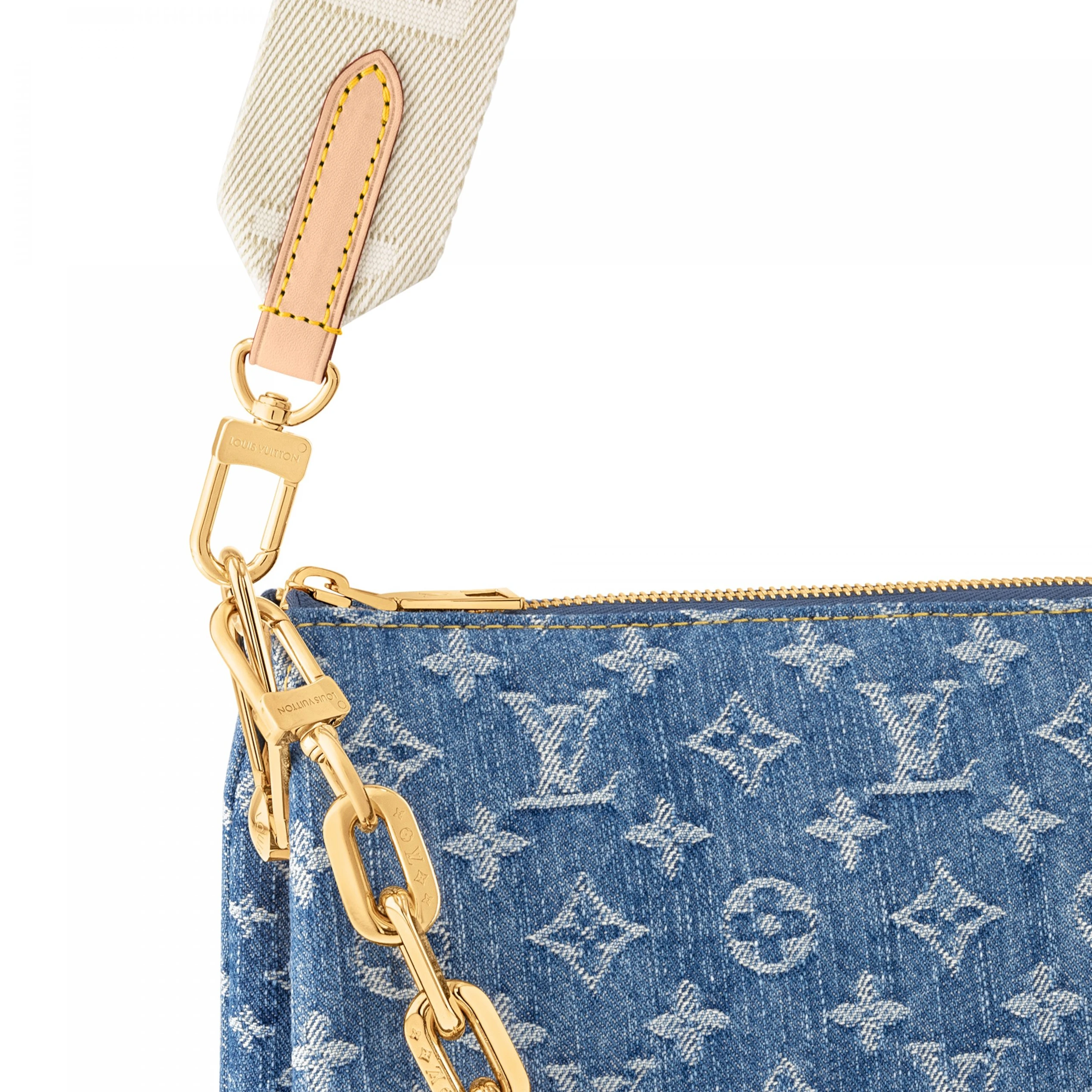 Mythick ru Louis Vuitton M24564 Coussin PM Denim Blue