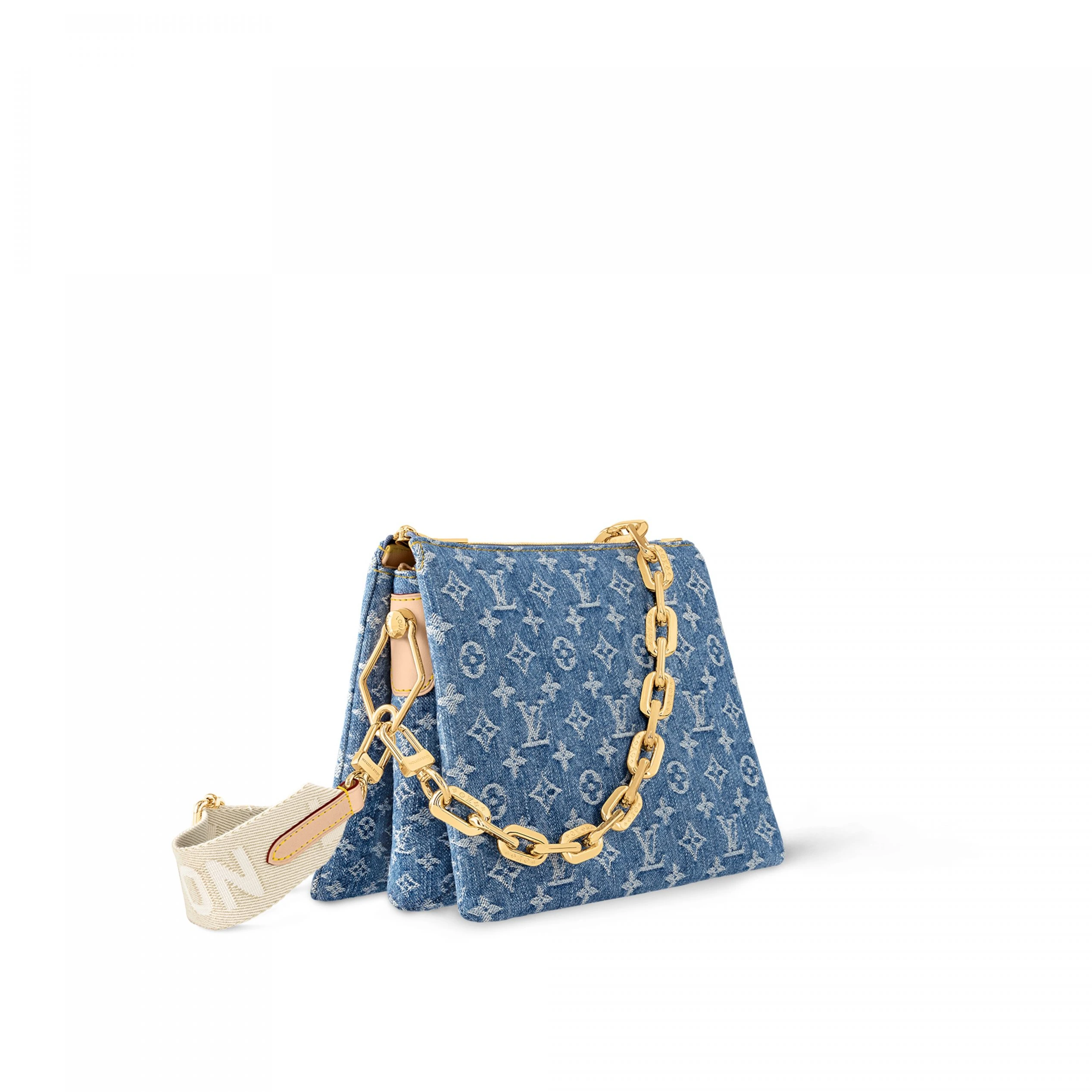 Mythick ru Louis Vuitton M24564 Coussin PM Denim Blue