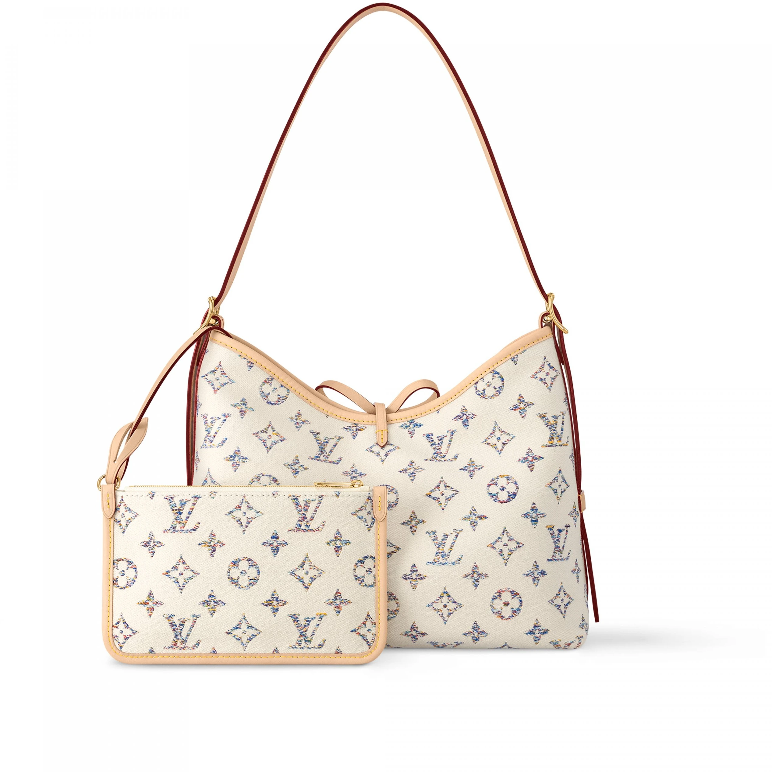 Lv belts replica Louis Vuitton M24707 CarryAll PM Beige