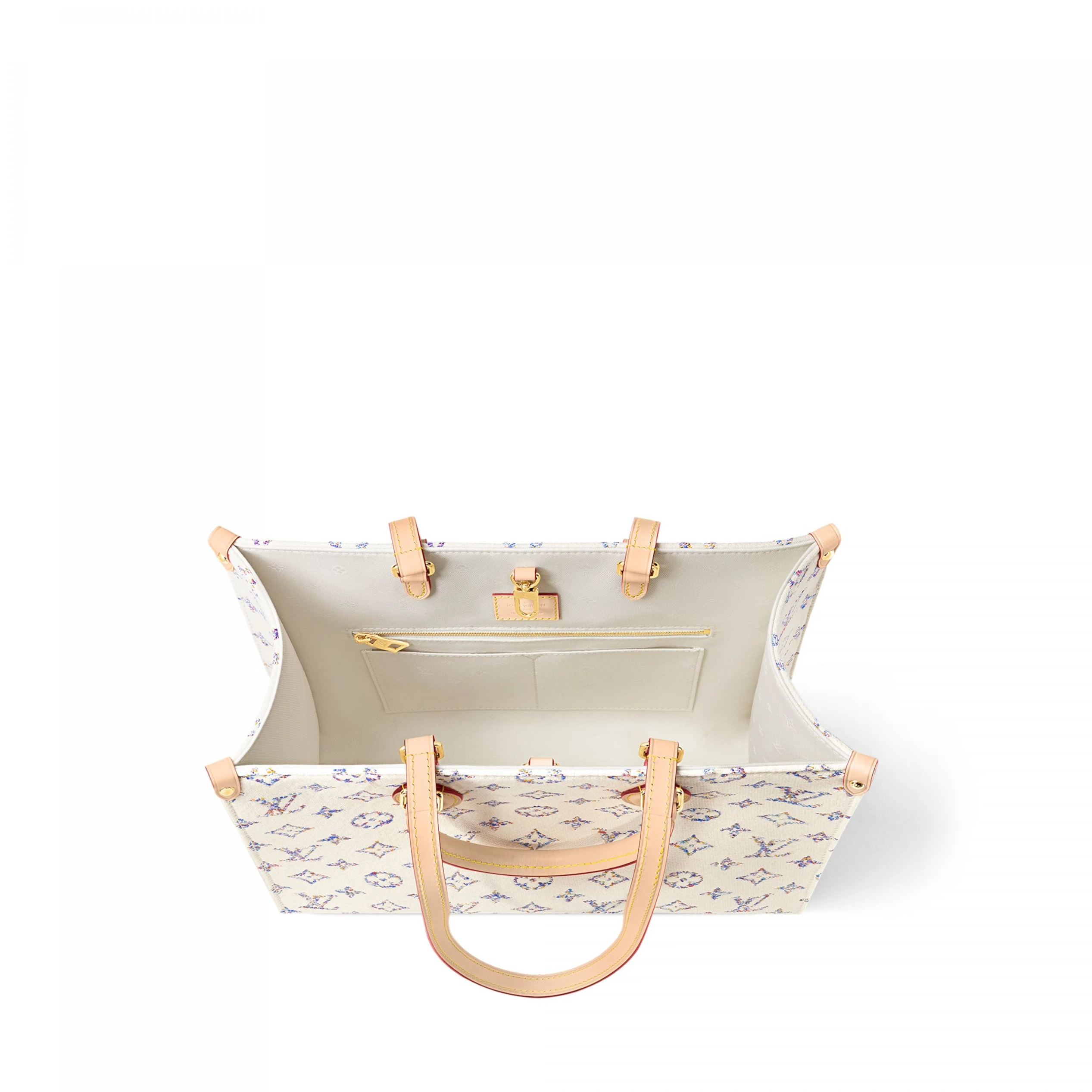 Replica bags lv Louis Vuitton M24708 OnTheGo MM Multicolor Beige