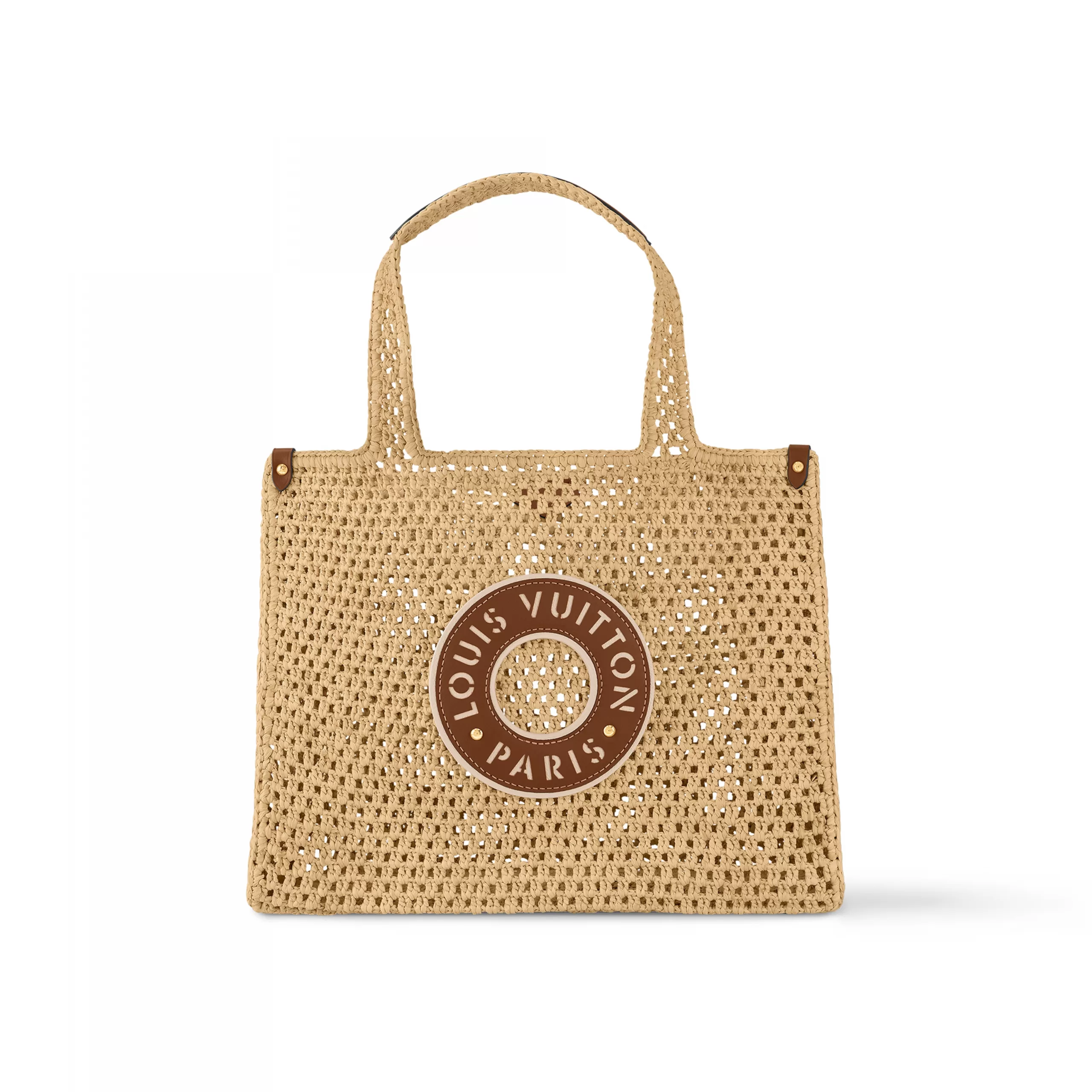 Louis Vuitton M24723 OnTheGo MM Natural Tan