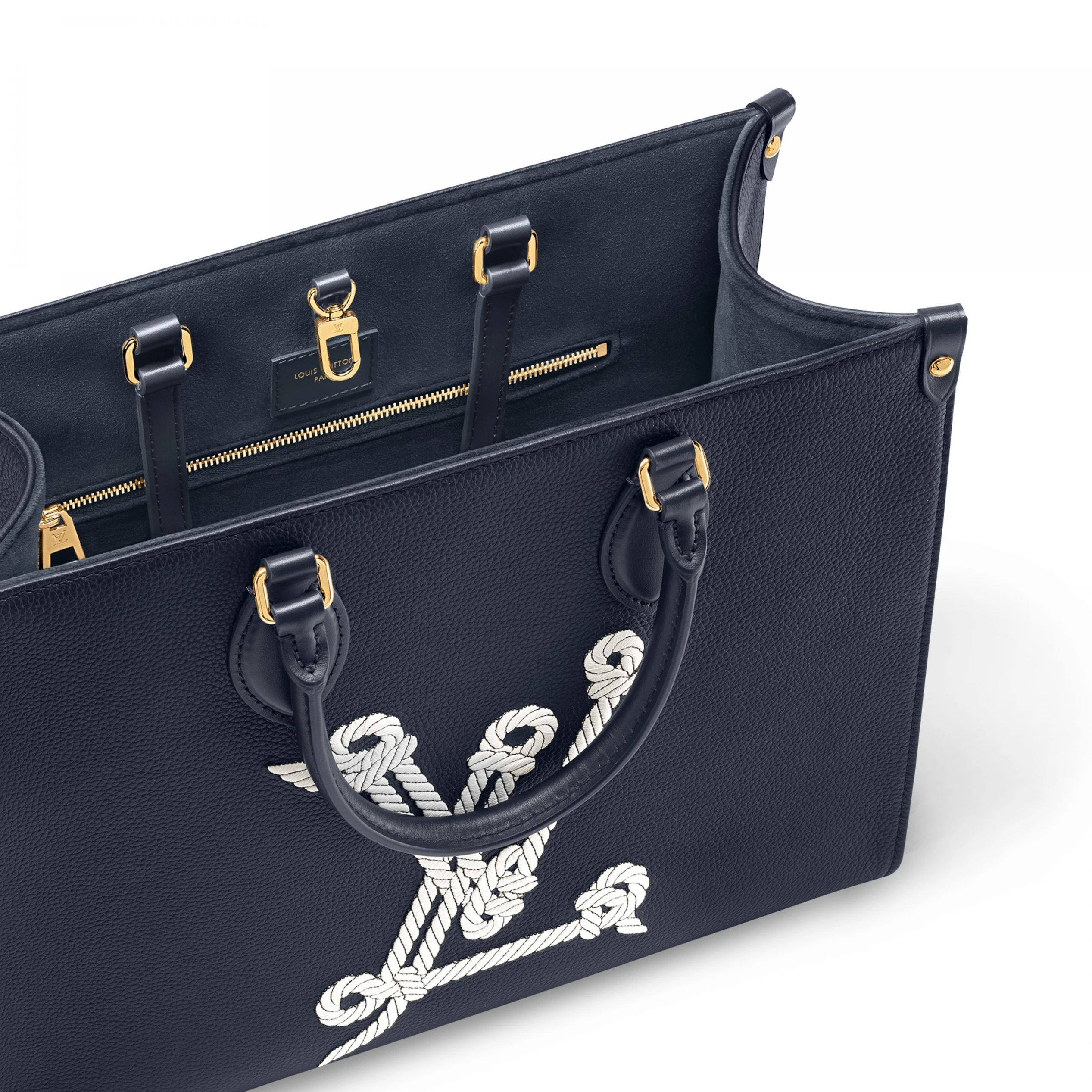 Replica bags Louis Vuitton M24834 OnTheGo MM Navy Blue