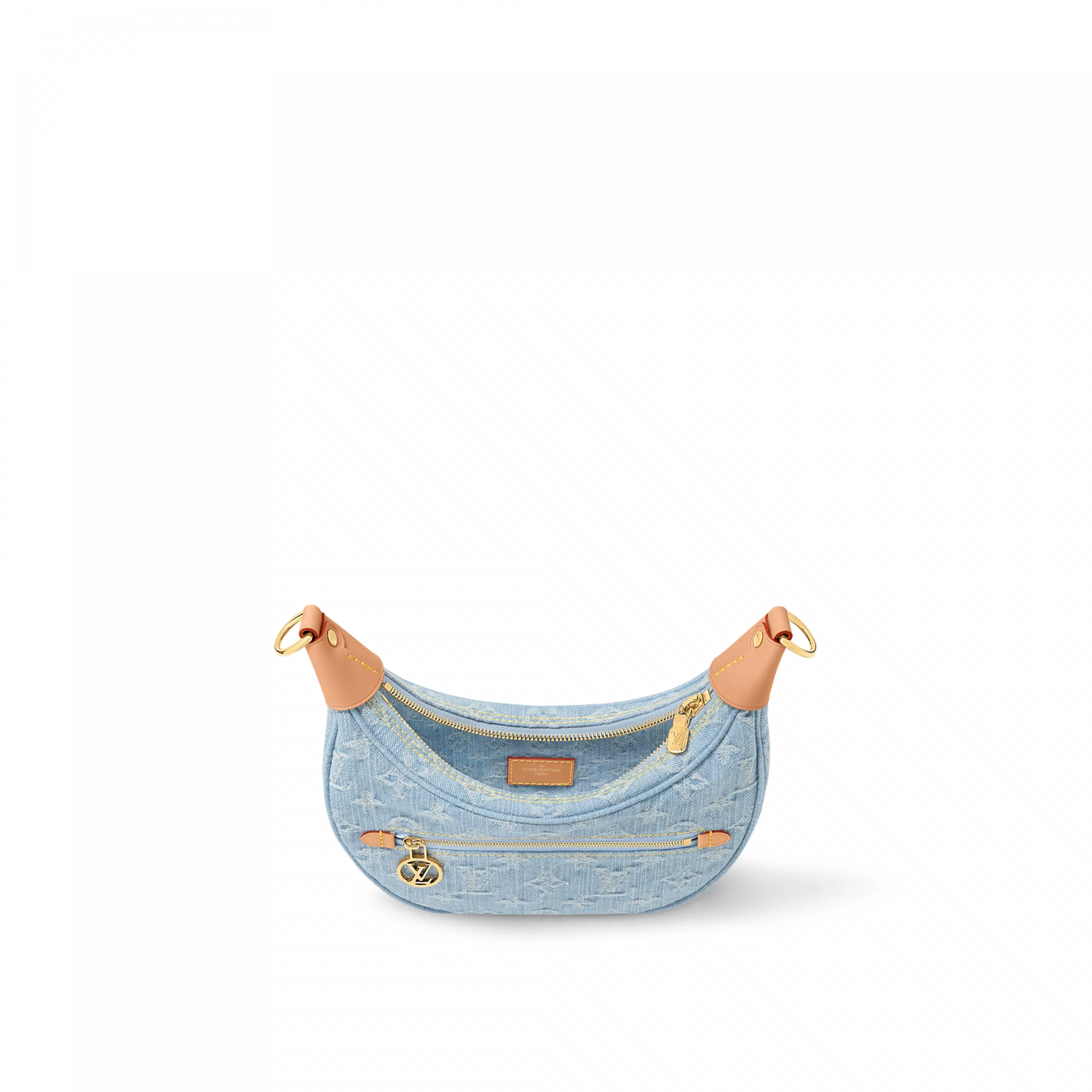 Replica bags lv Louis Vuitton M24846 Loop Sky Blue Denim