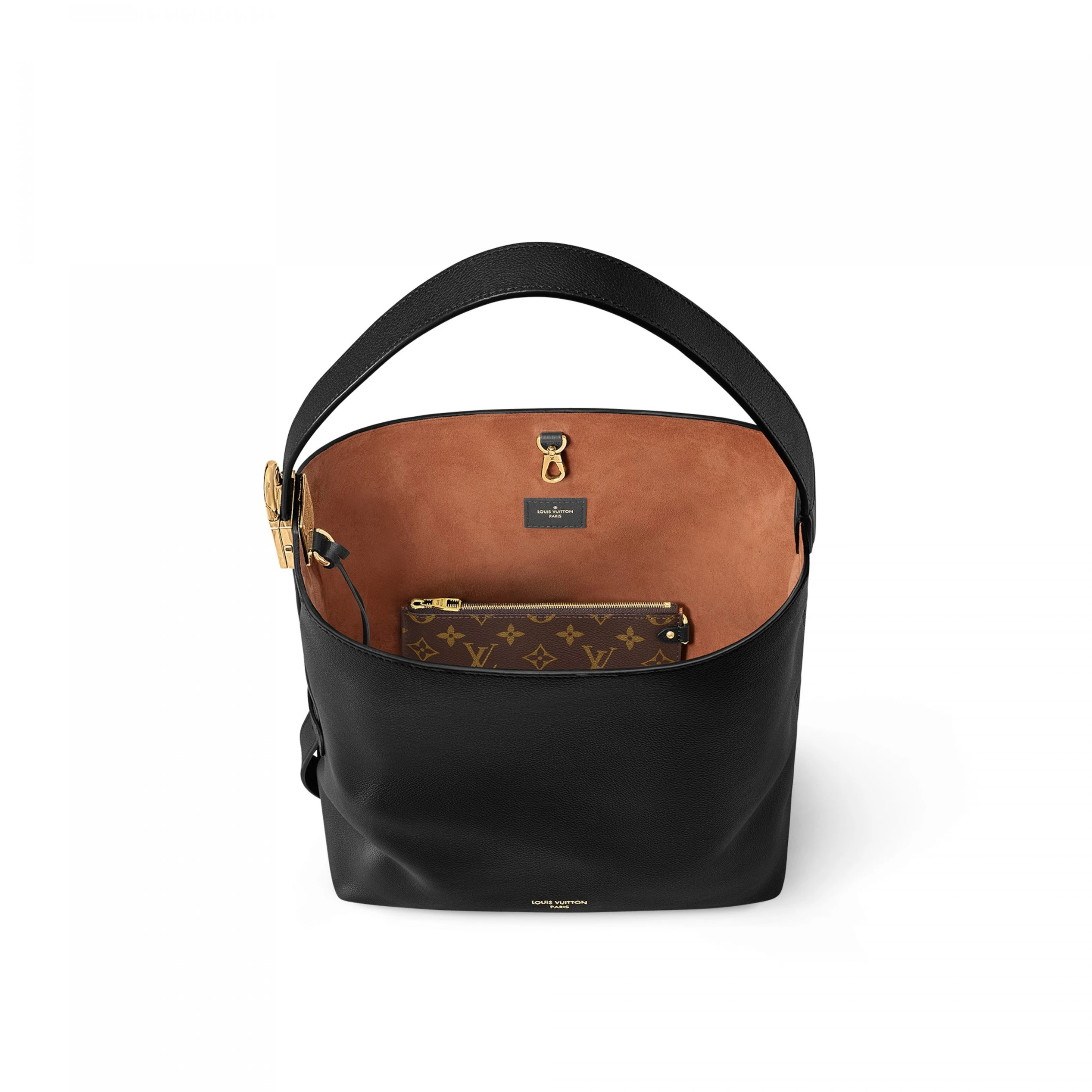 Mythick.ru Louis Vuitton M24856 Low Key Hobo MM Black