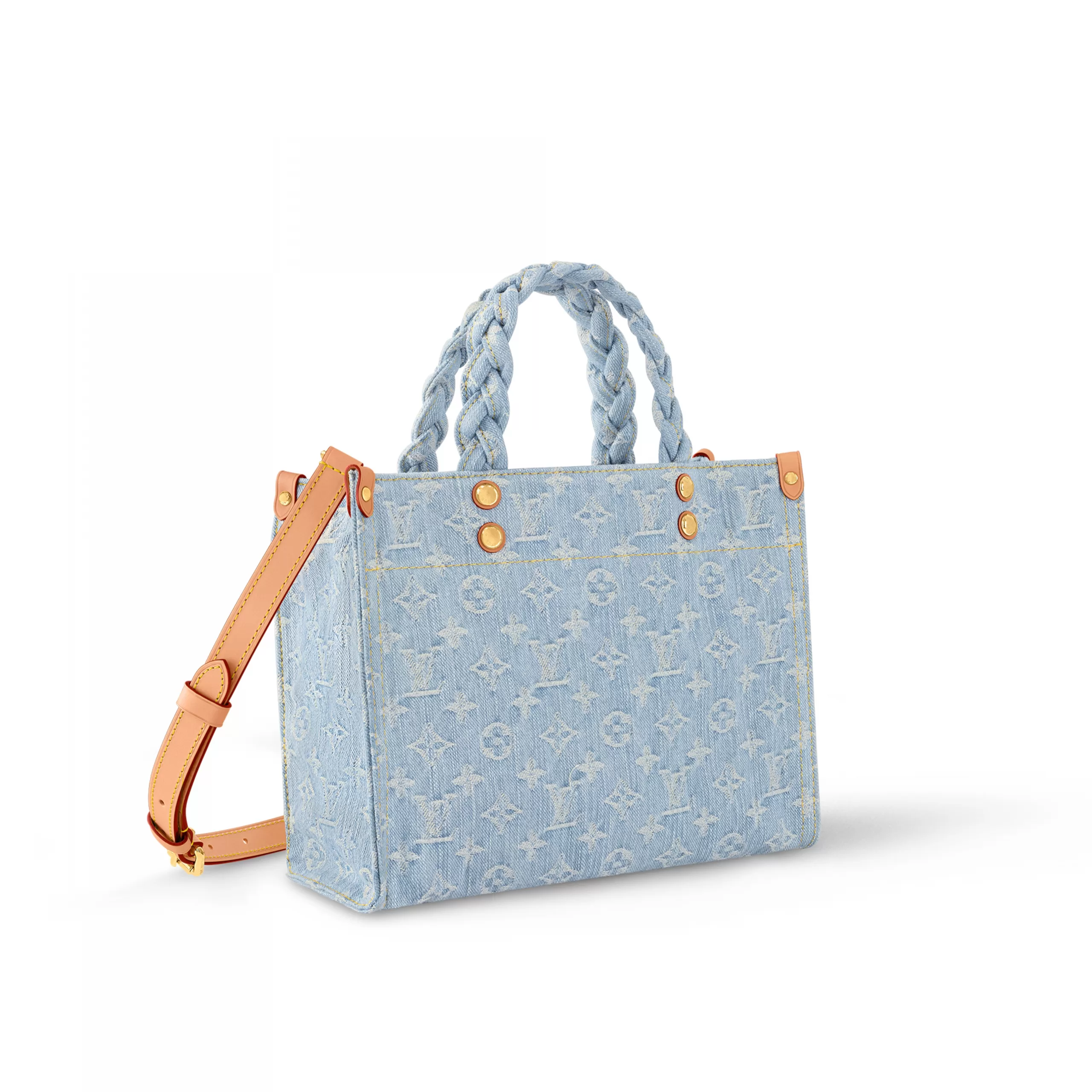 Replica bags lv Louis Vuitton M24897 Let Go PM Sky Blue Denim