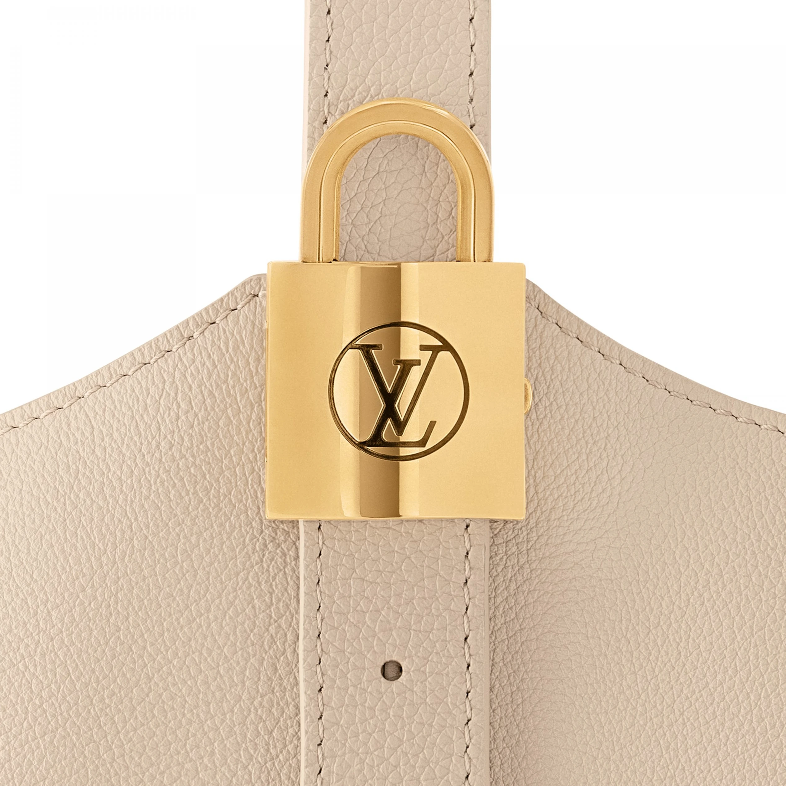Mythick ru Louis Vuitton M25022 Low Key Hobo MM Limestone Gray