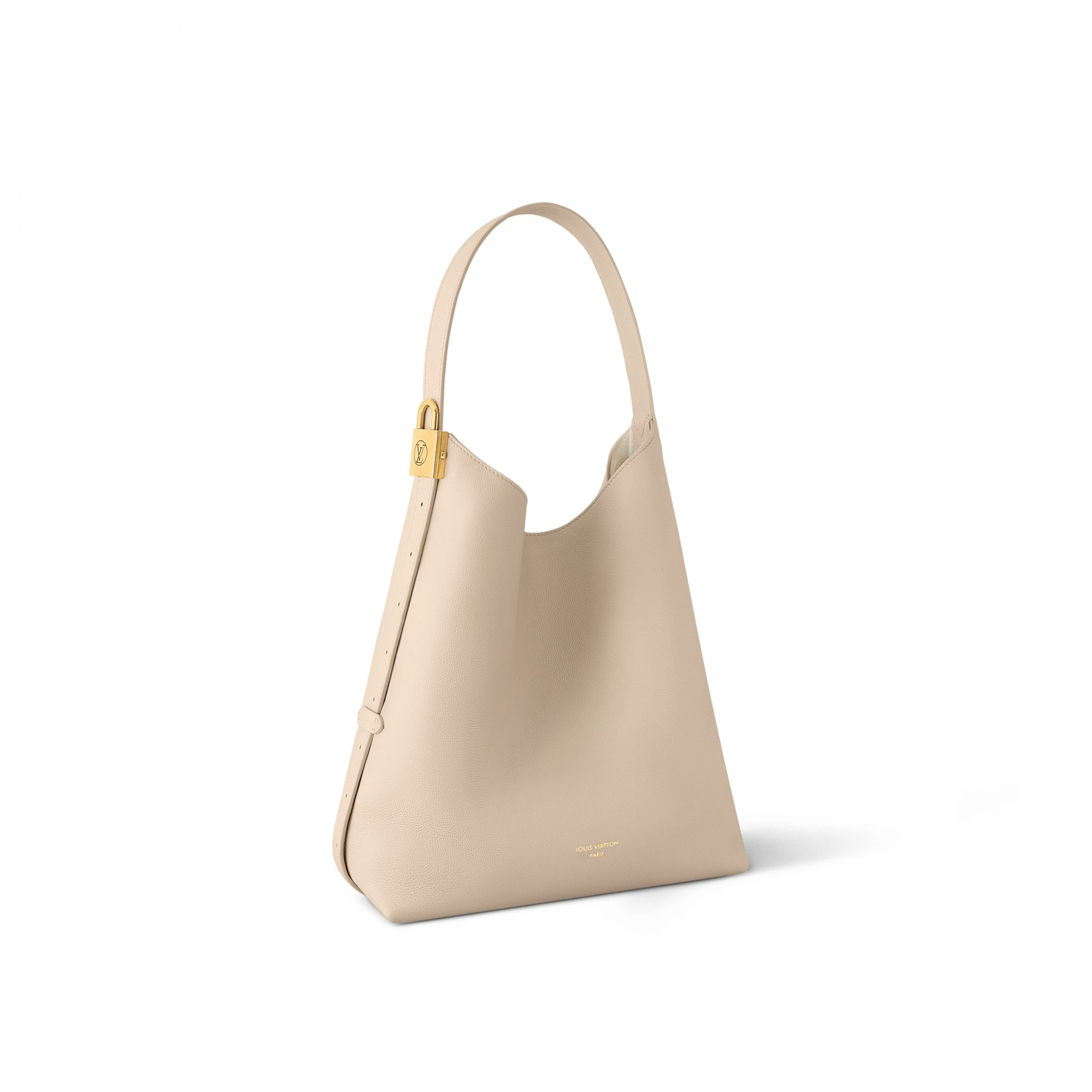 Mythick ru Louis Vuitton M25022 Low Key Hobo MM Limestone Gray