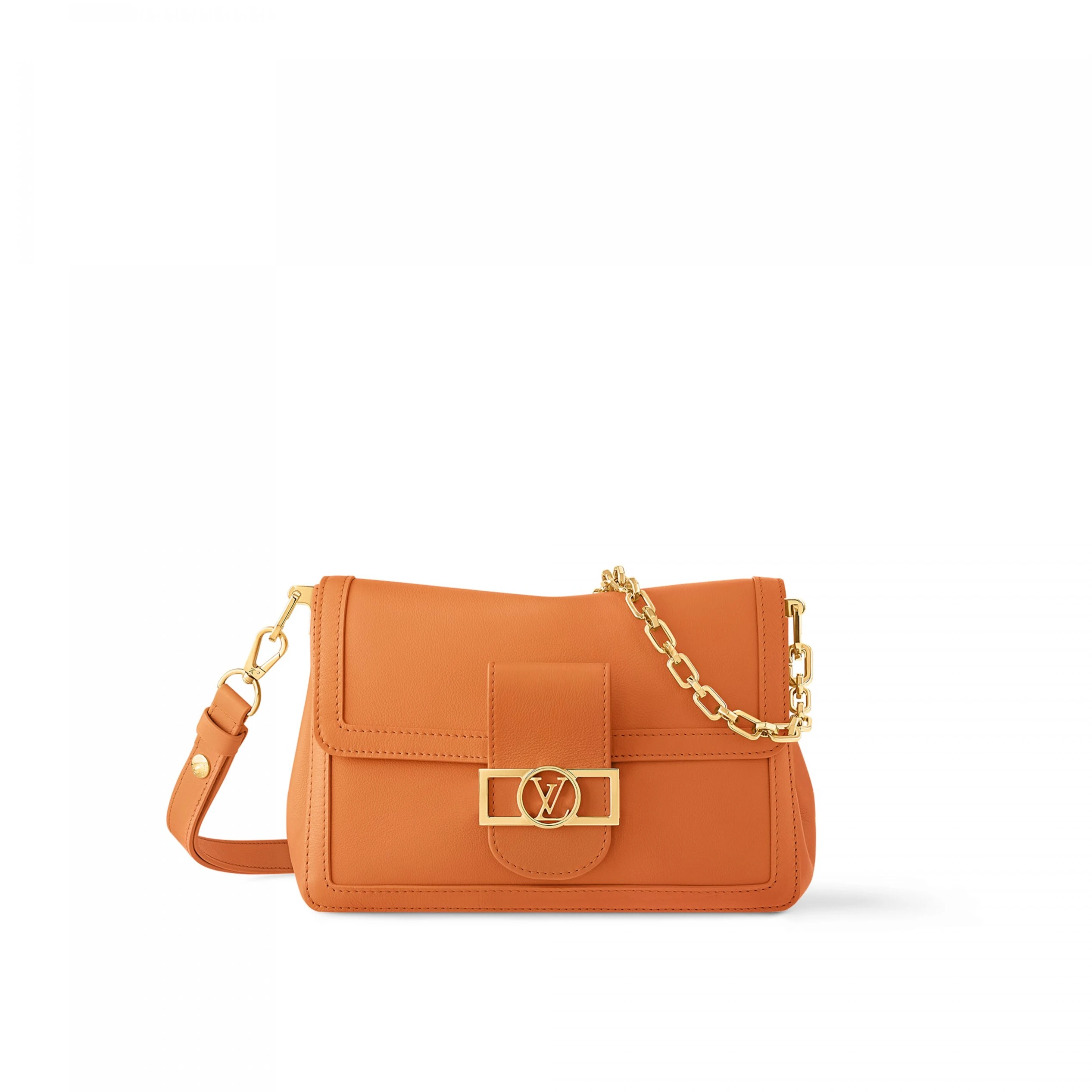 Louis Vuitton M25048 Dauphine Soft MM Orange
