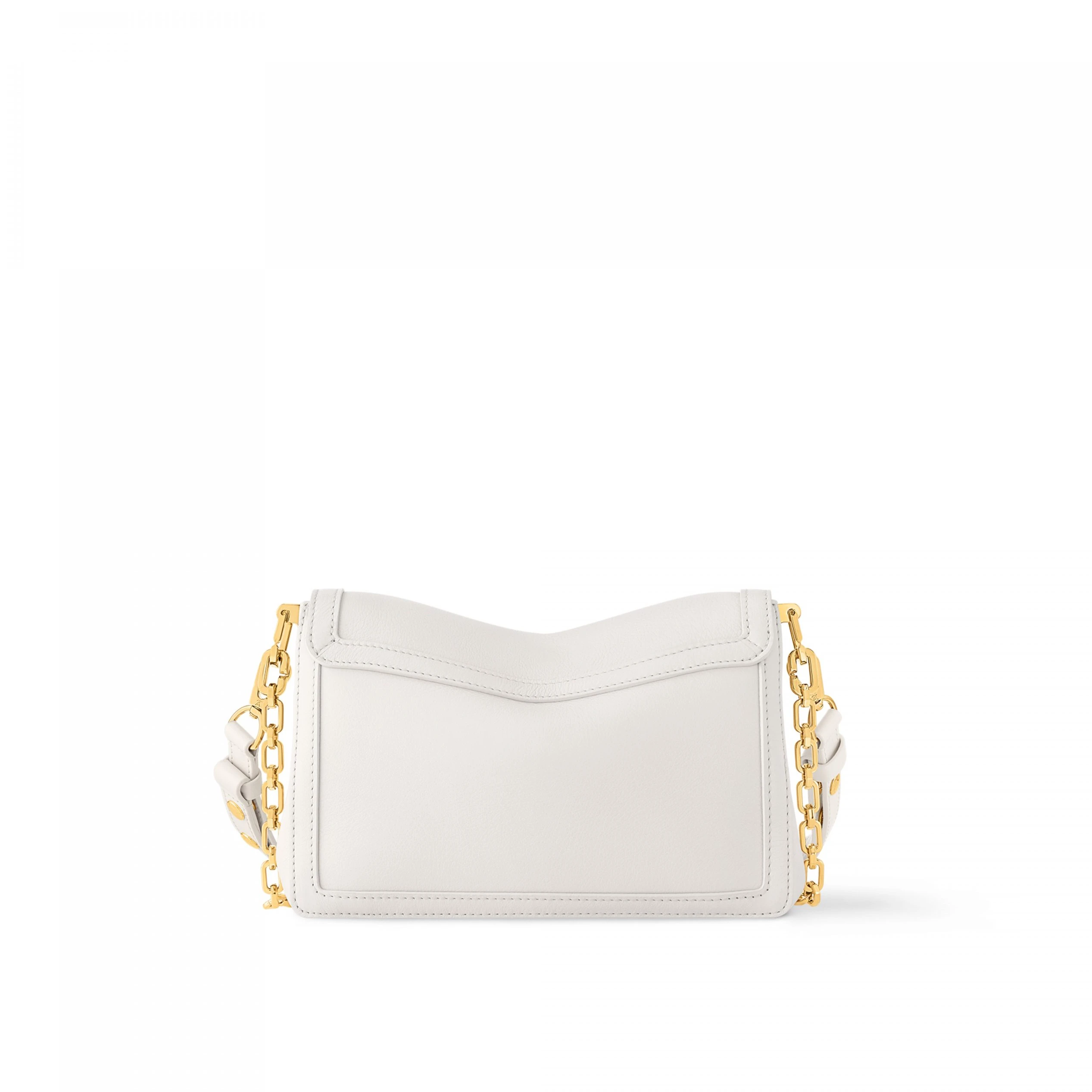 Replica bags Louis Vuitton M25050 Dauphine Soft MM White