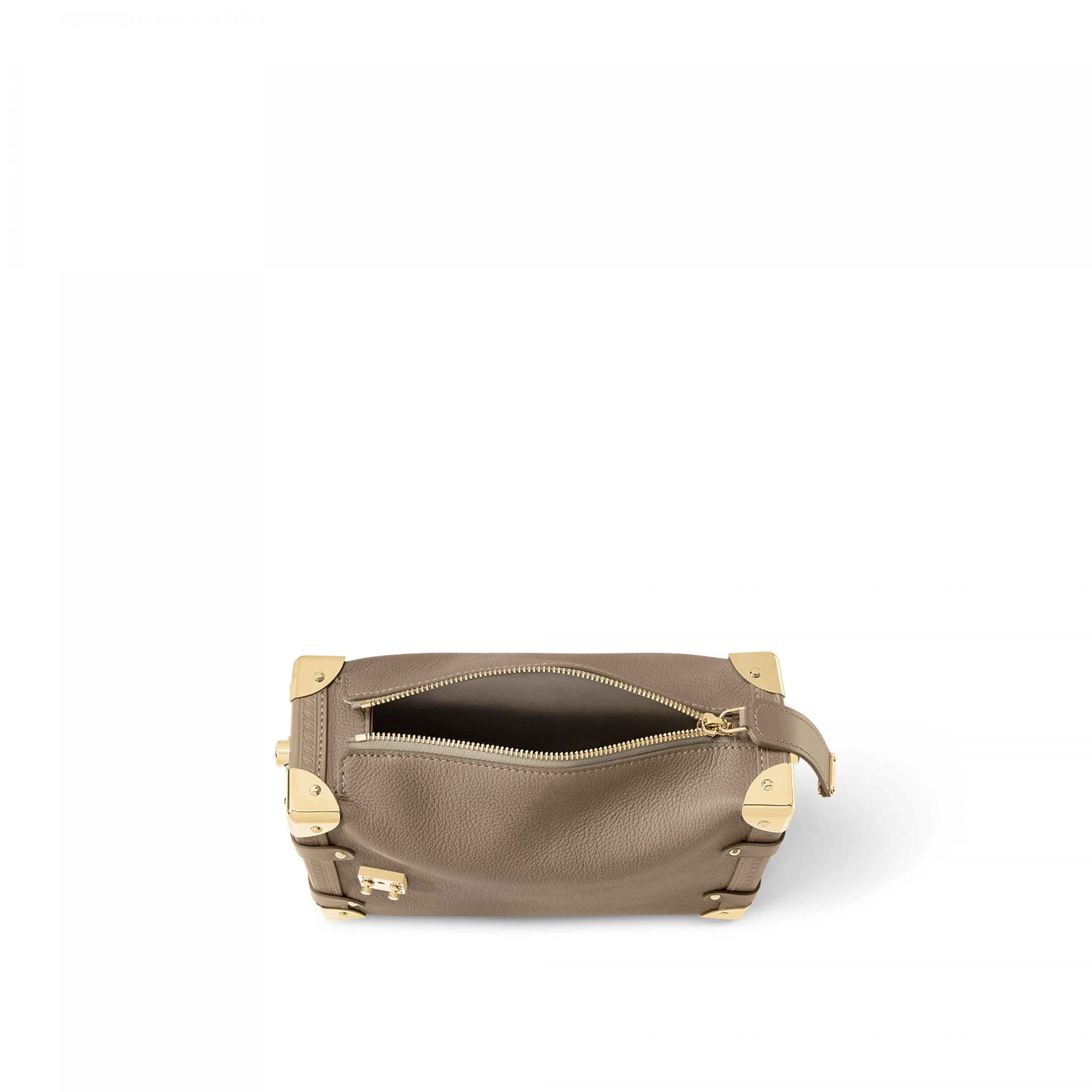 Top lv Louis Vuitton M25072 Side Trunk MM Taupe