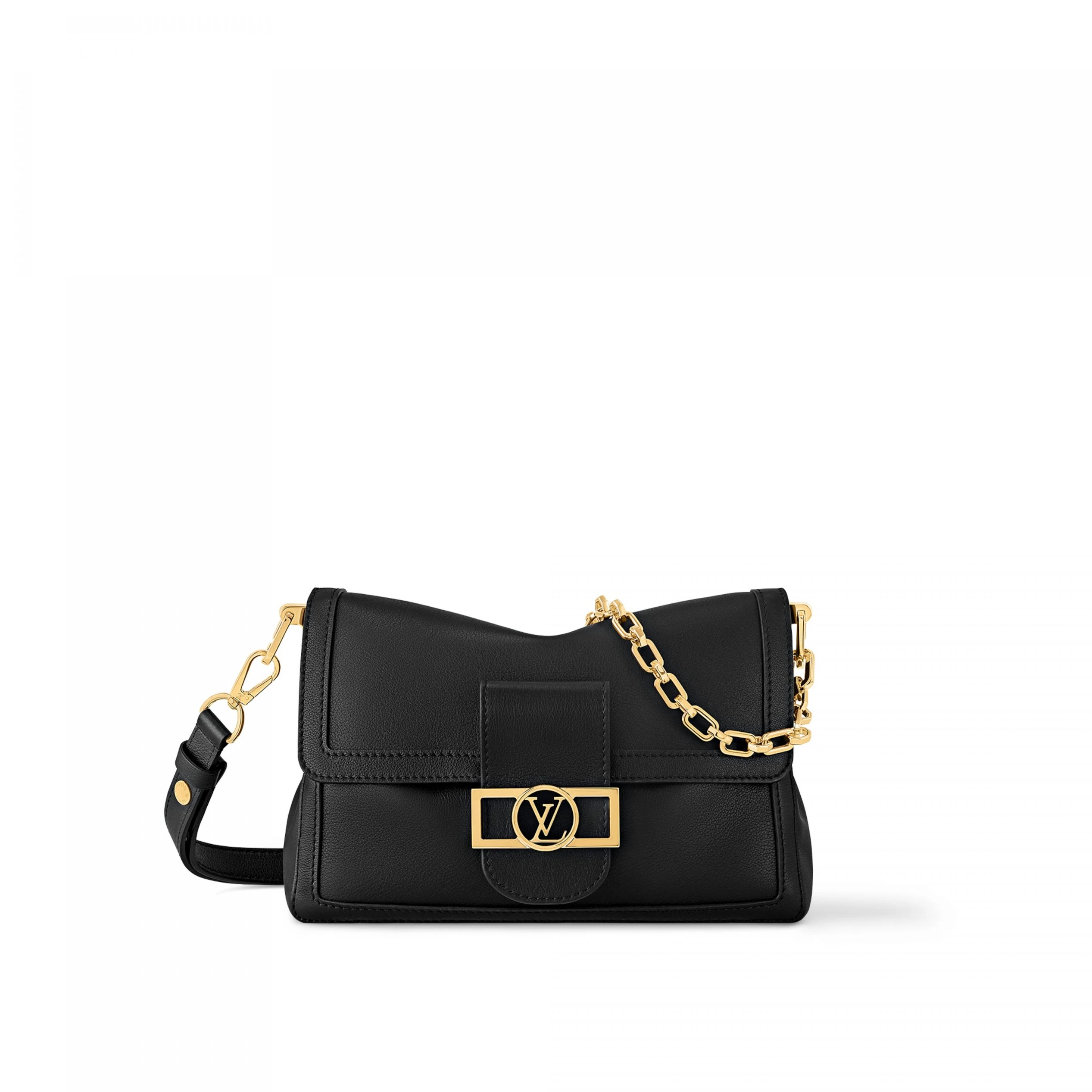 Louis Vuitton M25209 Dauphine Soft MM Black