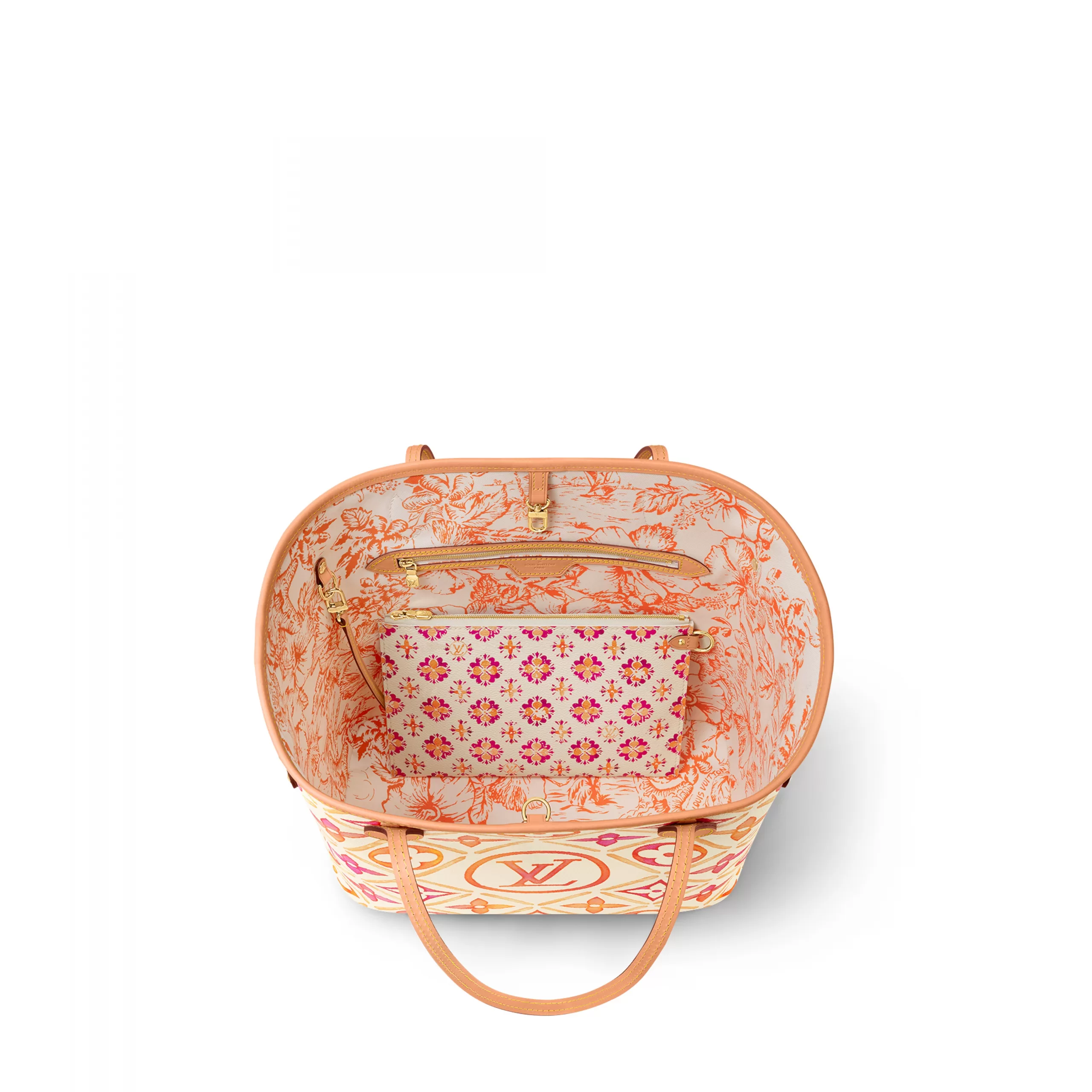 Lv belts replica Louis Vuitton M25317 Neverfull MM Coral