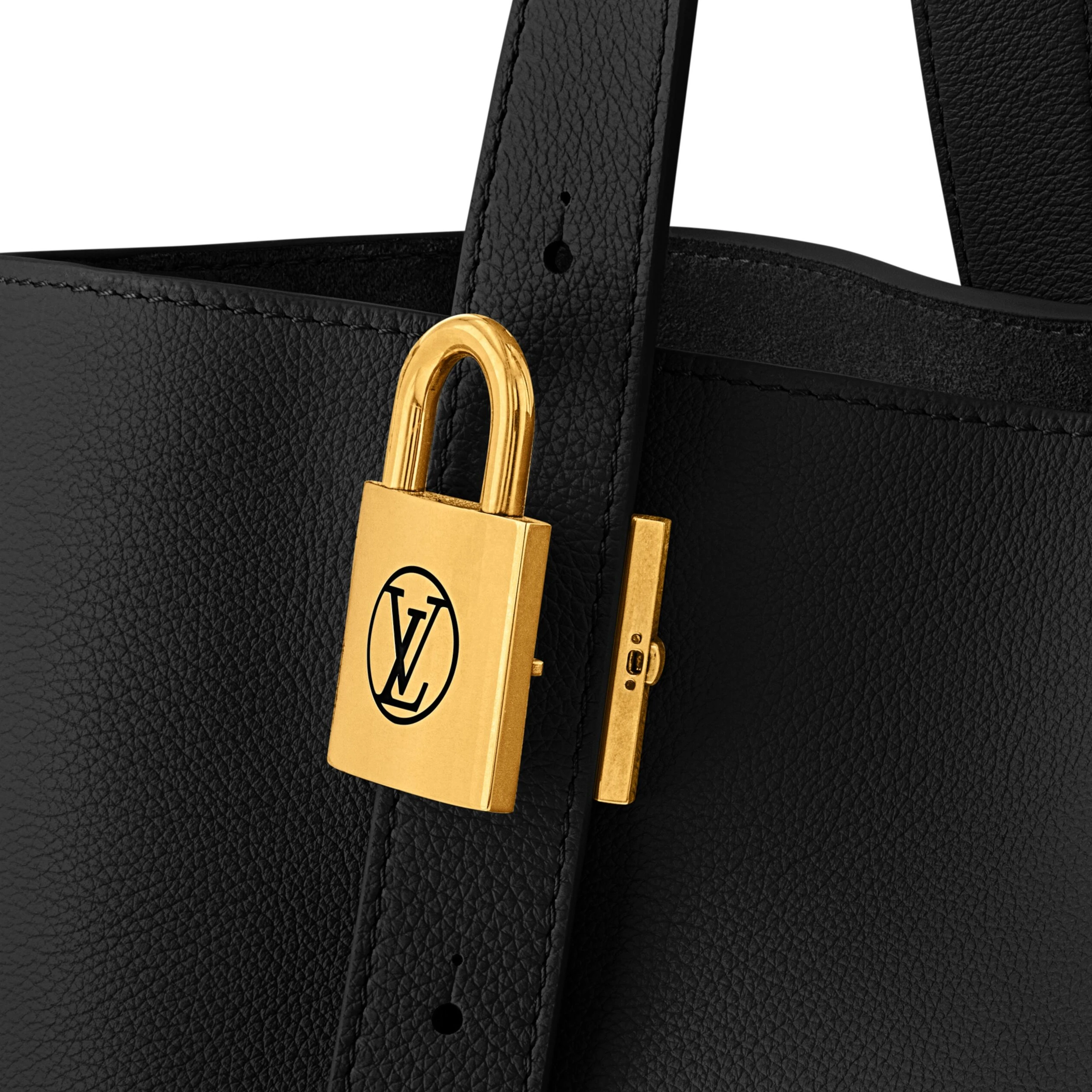 Top lv Louis Vuitton M25341 Low Key Cabas MM Black