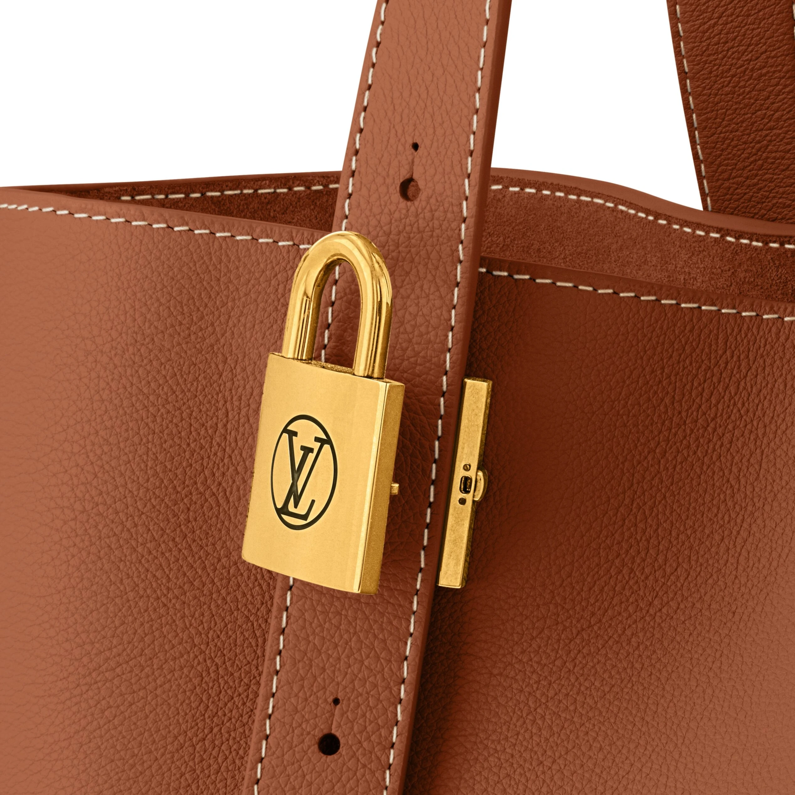 Replica bag Louis Vuitton M25342 Low Key Cabas MM Cognac Brown
