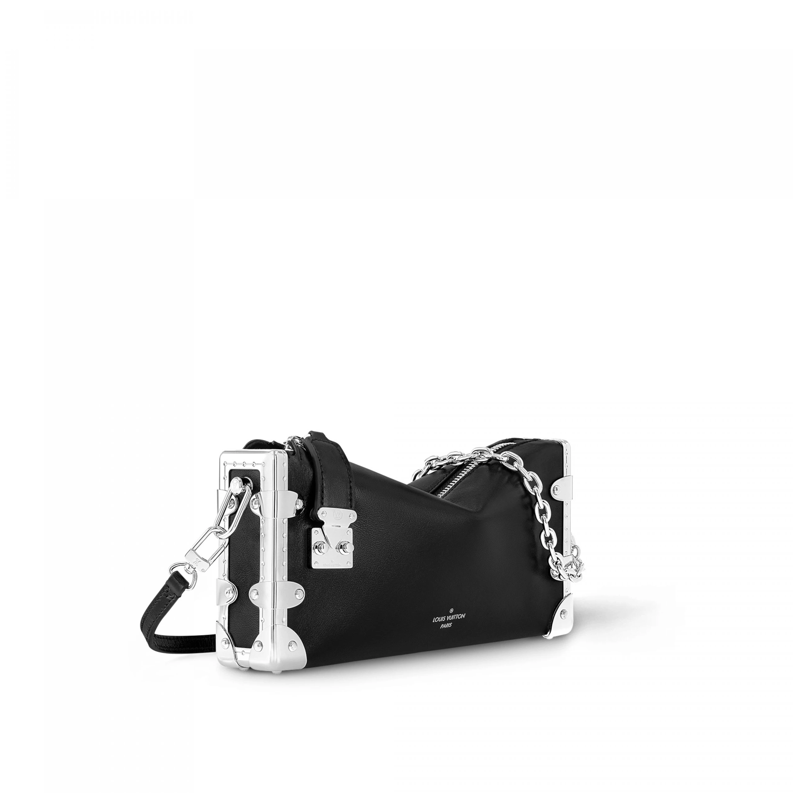 Replica bags lv Louis Vuitton M25445 Slim Trunk Black