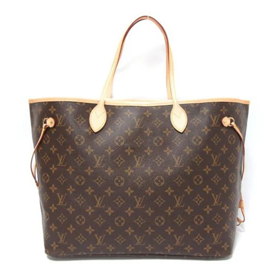 Top lv Louis Vuitton M40157 Neverfull GM Shoulder Bag Monogram Canvas