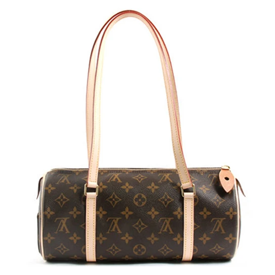 Top lv Louis Vuitton M40711 Papillon NM Shoulder Bag Monogram Canvas