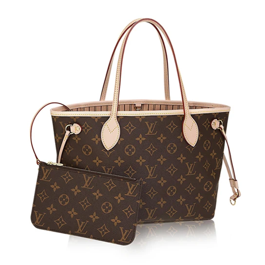Louis Vuitton M41000 Neverfull PM Shoulder Bag Monogram Canvas