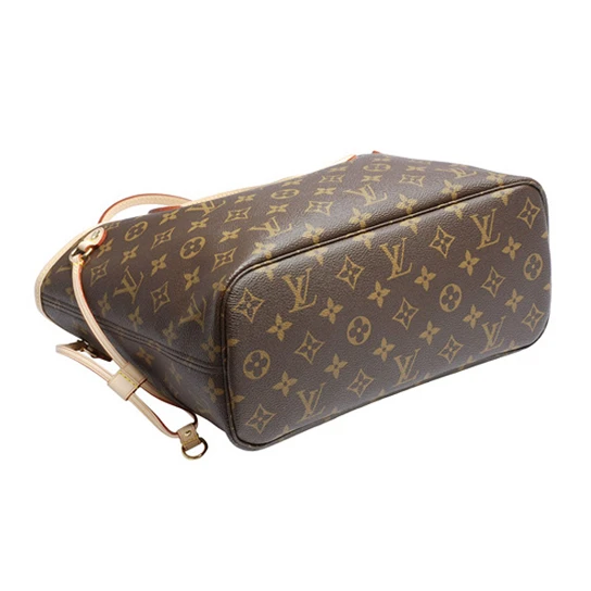 Top lv Louis Vuitton M41000 Neverfull PM Shoulder Bag Monogram Canvas
