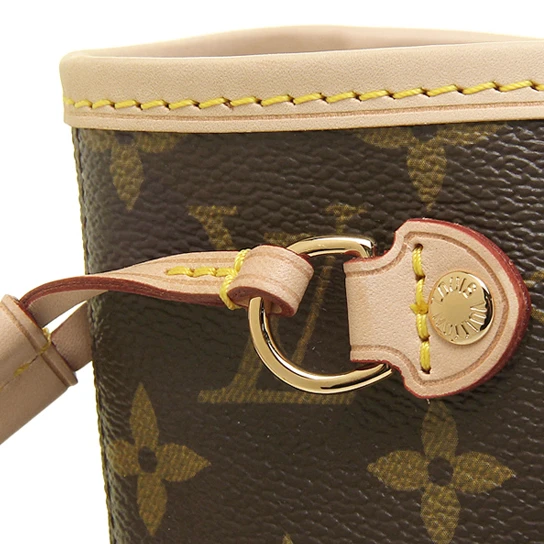 Top lv Louis Vuitton M41000 Neverfull PM Shoulder Bag Monogram Canvas