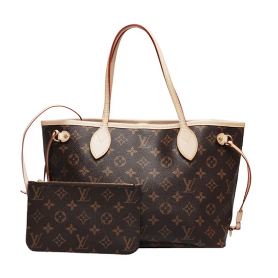 Lv belts replica Louis Vuitton M41001 Neverfull PM Shoulder Bag Monogram Canvas