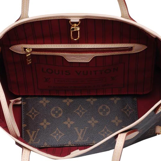 Lv belts replica Louis Vuitton M41001 Neverfull PM Shoulder Bag Monogram Canvas