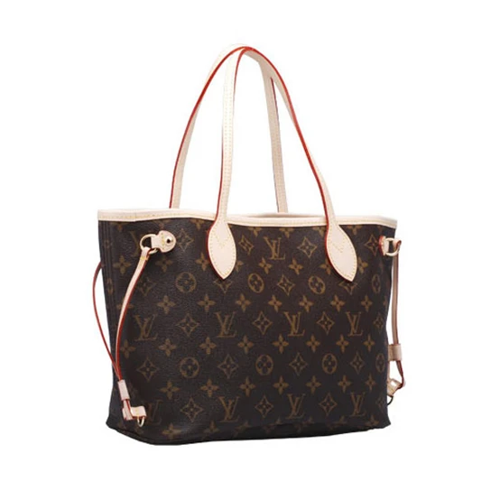 Lv belts replica Louis Vuitton M41001 Neverfull PM Shoulder Bag Monogram Canvas