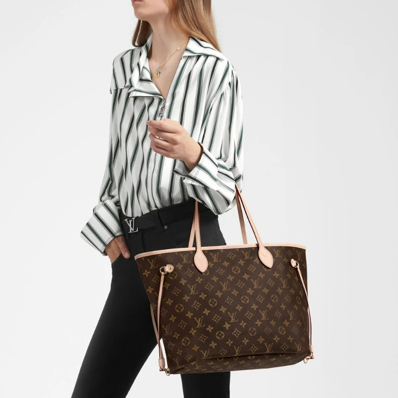 Replica bags Louis Vuitton M41178 Neverfull MM Shoulder Bag Monogram Canvas