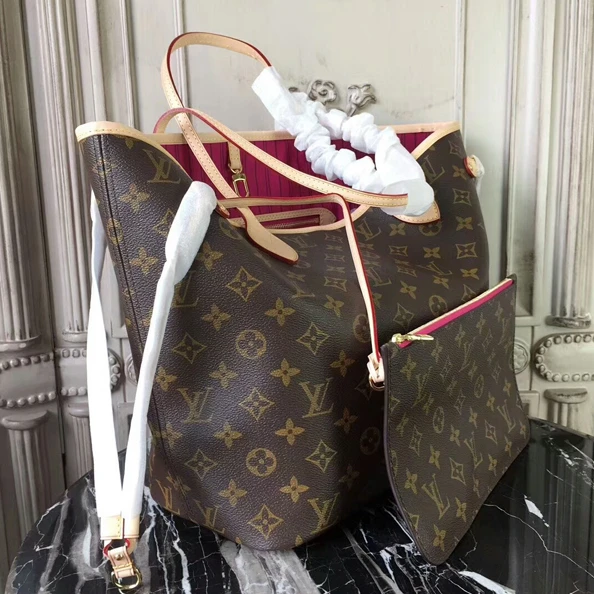 Replica bags Louis Vuitton M41178 Neverfull MM Shoulder Bag Monogram Canvas
