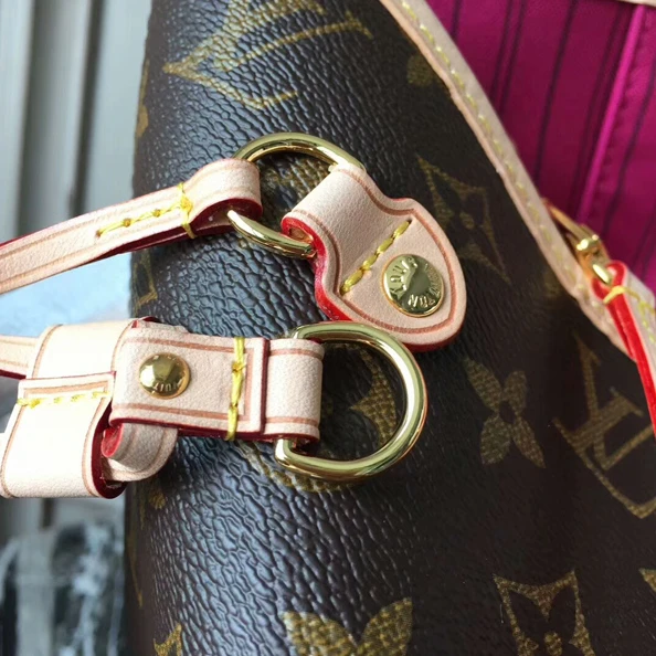 Replica bags Louis Vuitton M41178 Neverfull MM Shoulder Bag Monogram Canvas