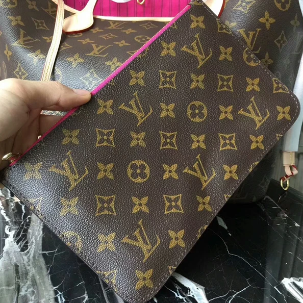 Replica bags Louis Vuitton M41178 Neverfull MM Shoulder Bag Monogram Canvas