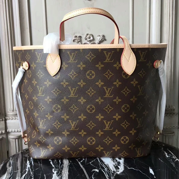 Replica bags Louis Vuitton M41178 Neverfull MM Shoulder Bag Monogram Canvas