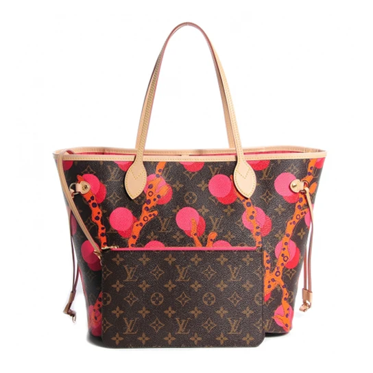 Replica bag Louis Vuitton M41603 Neverfull MM Ramages Shoulder Bag Monogram Canvas