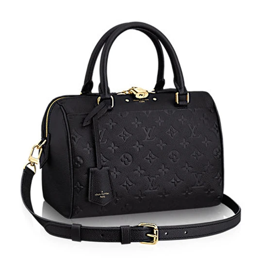 Louis Vuitton M42401 Speedy Bandouliere 25 Tote Bag Monogram Empreinte Leather