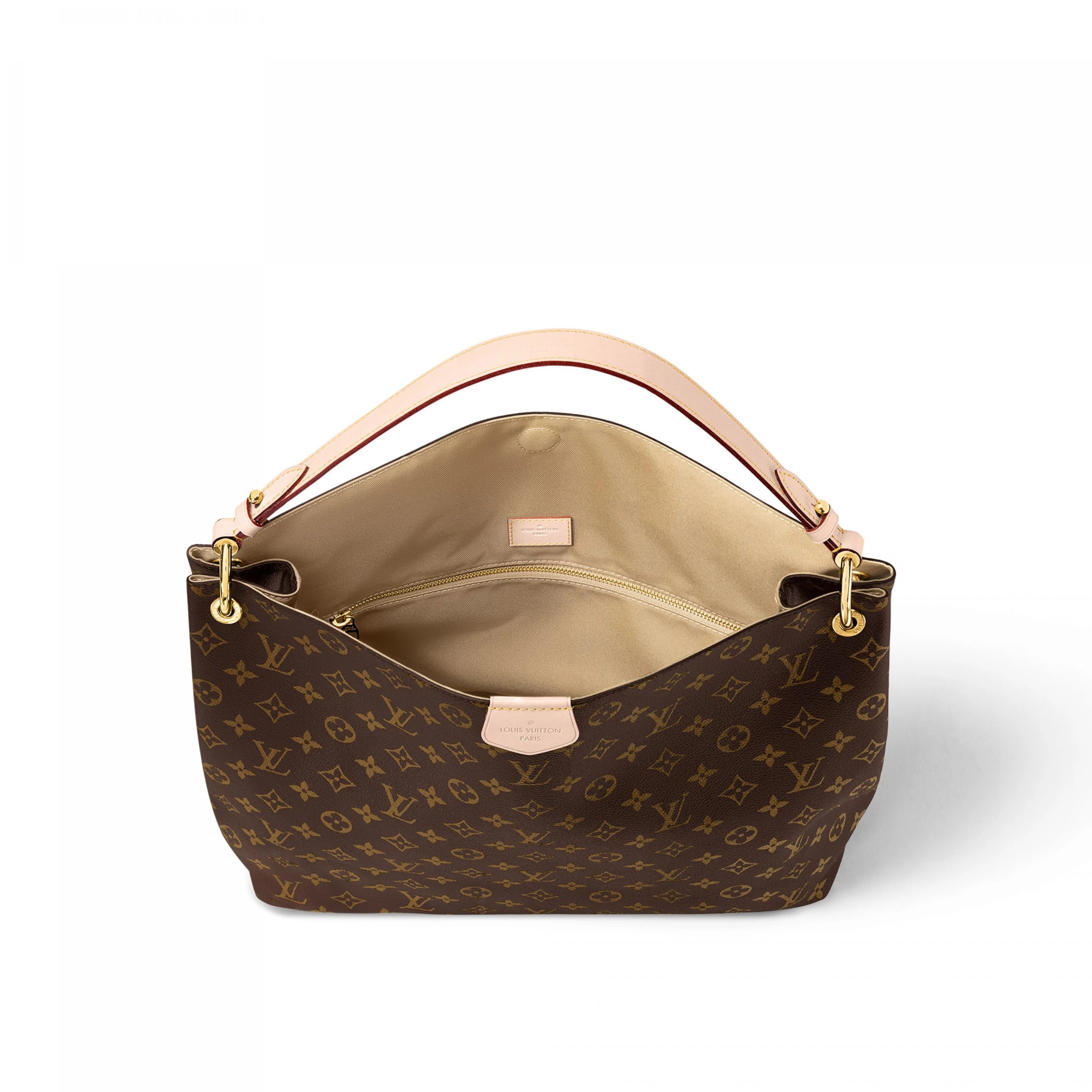 Top lv Louis Vuitton M43704 Graceful MM Beige