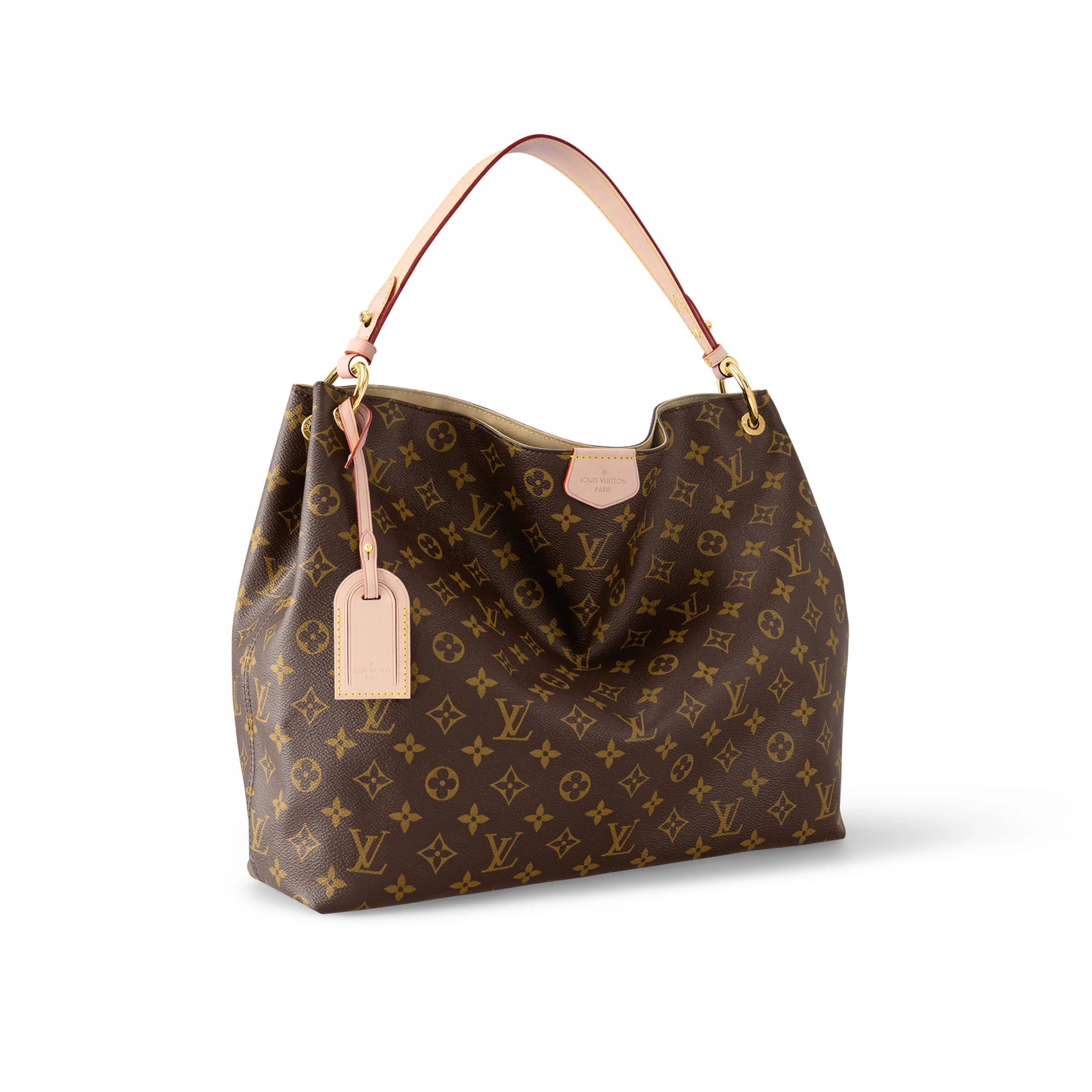 Top lv Louis Vuitton M43704 Graceful MM Beige