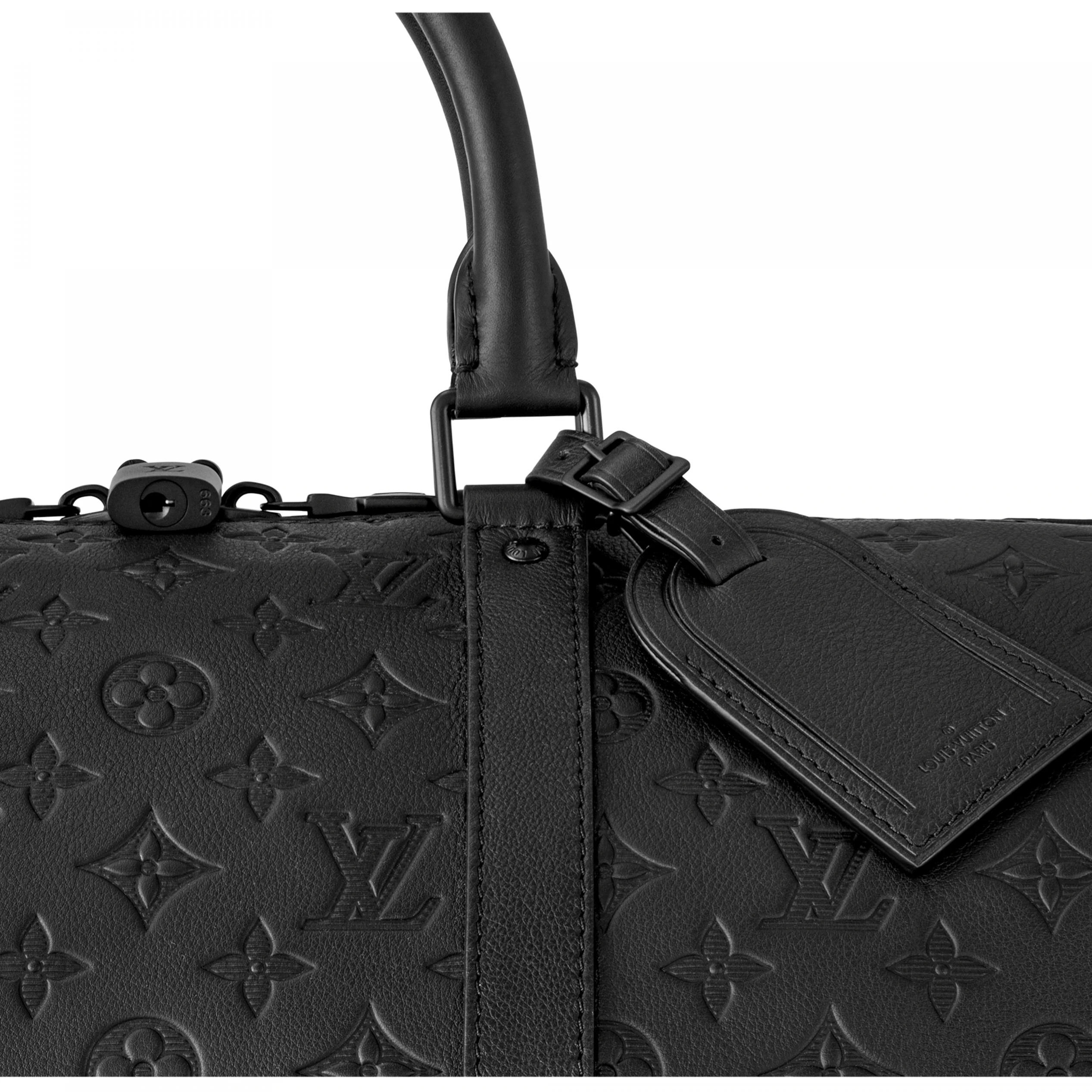 Replica bags Louis Vuitton M44810 Keepall Bandoulière 50 Black