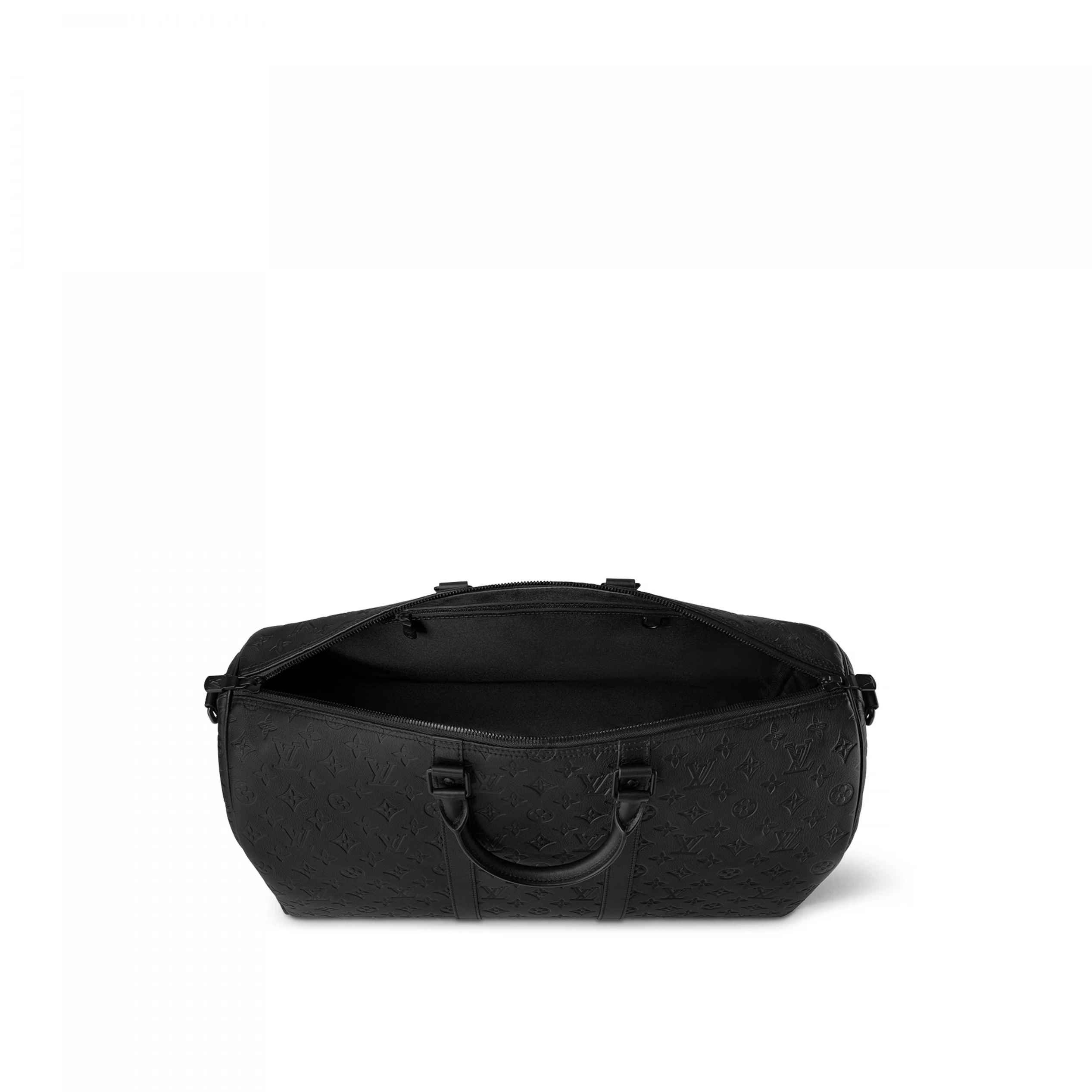 Replica bags Louis Vuitton M44810 Keepall Bandoulière 50 Black
